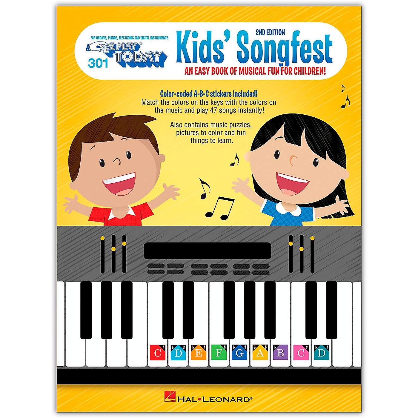 Hal Leonard Kid's Songfest - 2nd Edition E-Z Play Today Volume 301 thumbnail