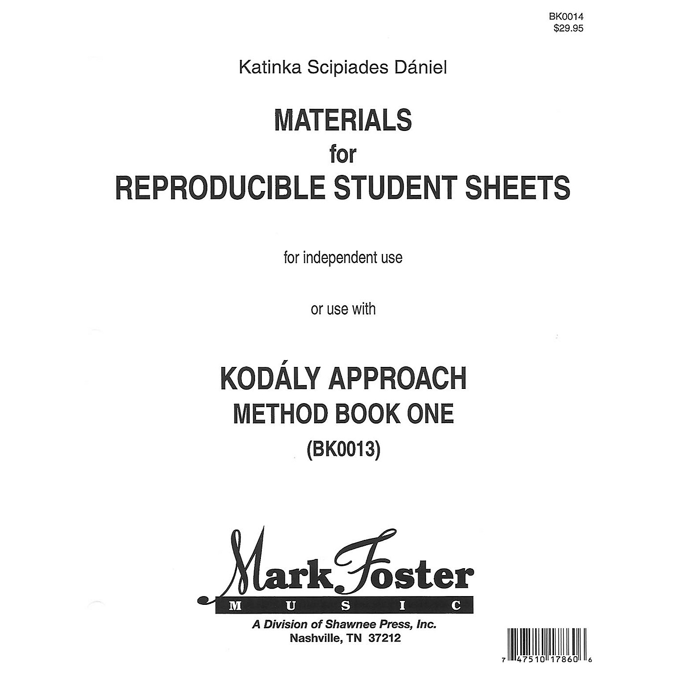 Shawnee Press Kodály Approach (Method Book One - Transparencies) thumbnail