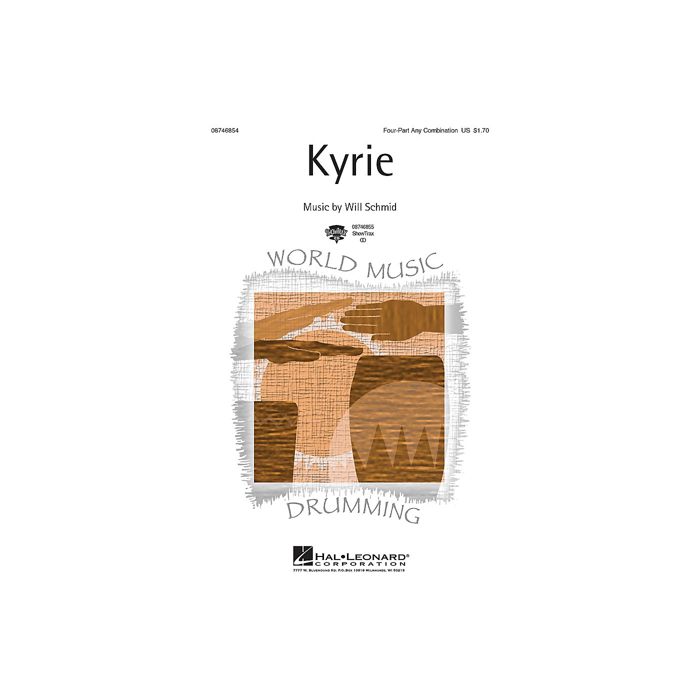 Hal Leonard Kyrie 4 Part Any Combination composed by Will Schmid thumbnail