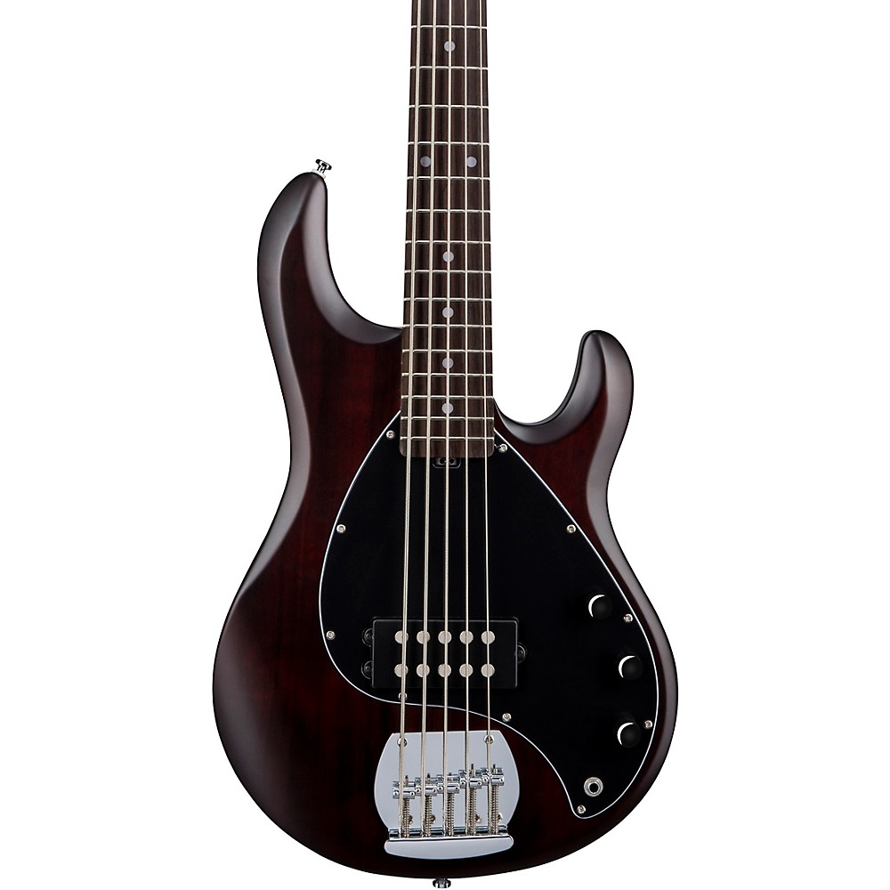 美品 Sterling RAY5 5弦ベース ルビーレッドバーストサテン 美品 Sterling RAY5 5弦ベース ルビーレッドバーストサテン