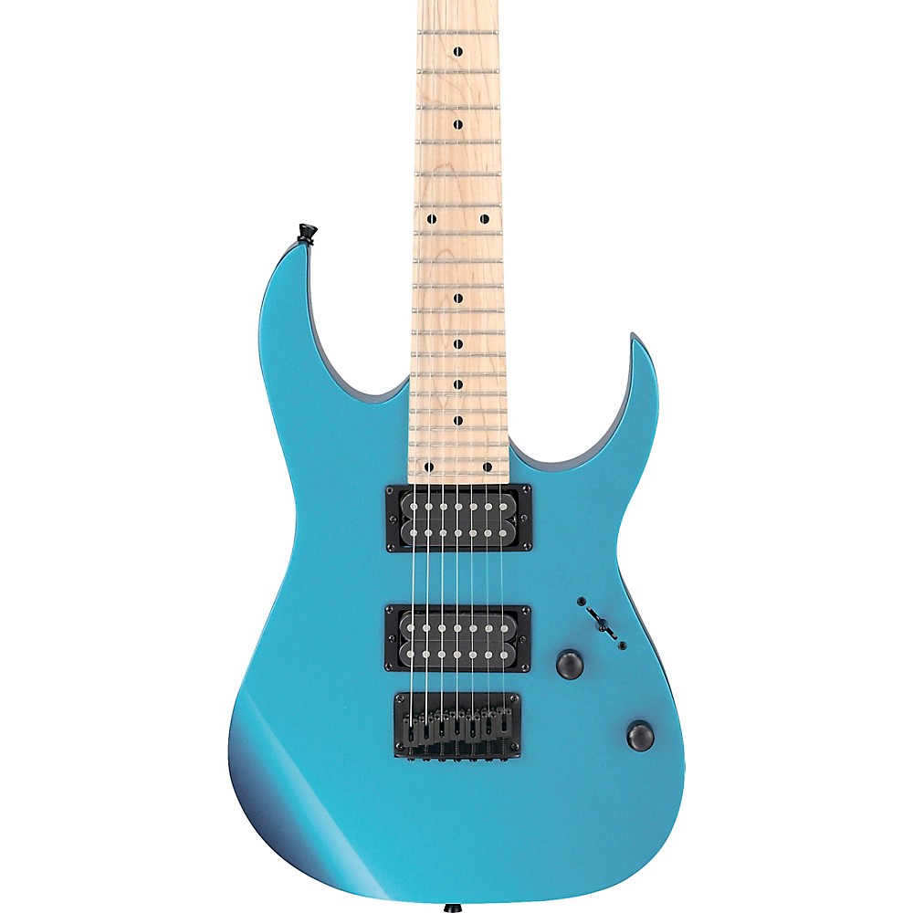 Ibanez Grg7221m Grg Series 7 String Electric Guitar Metallic Light Blue 