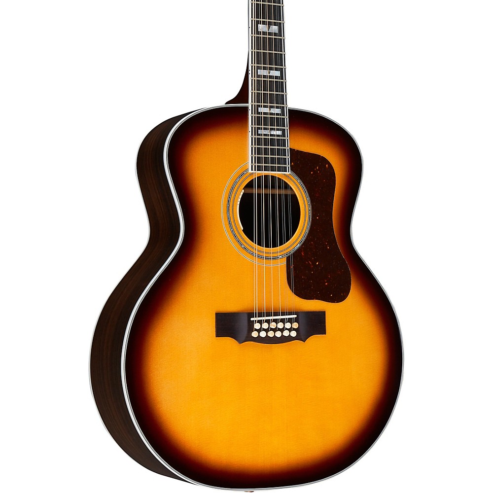 Guild F-512E Jumbo Акустико-электрическая гитара Antique Burst