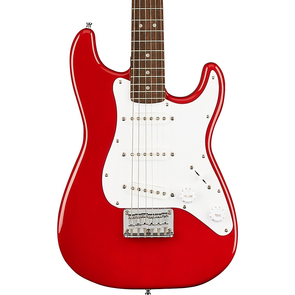 Squier Affinity Mini Stratocaster V2 Electric Guitar Dakota Red | eBay