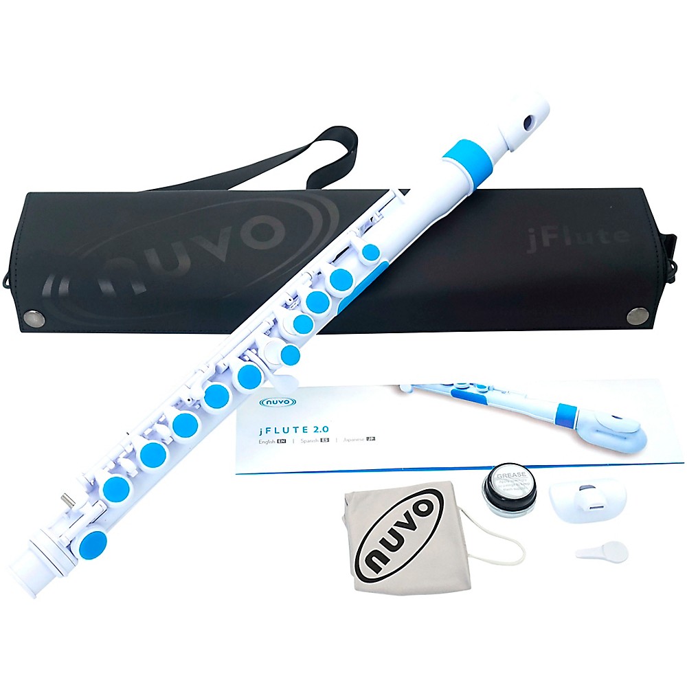 Nuvo jFlute 2.0 White/Blue | eBay