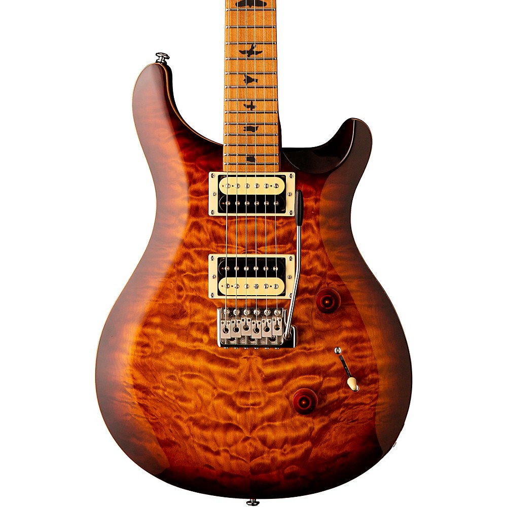 PRS SE Custom 24 Roasted Maple Neck Electric Guitar Tobacco Sunburst eBay