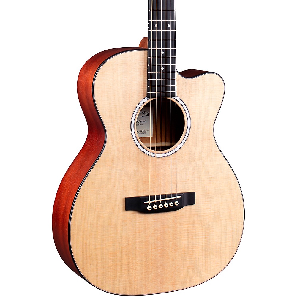 Martin 000 Jr-10E Auditorium Cutaway Acoustic-Electric