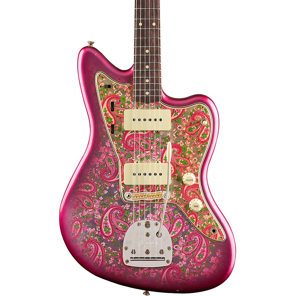 Fender Custom Shop Fender LE Paisley Jazzmaster Journeyman Relic Pink
