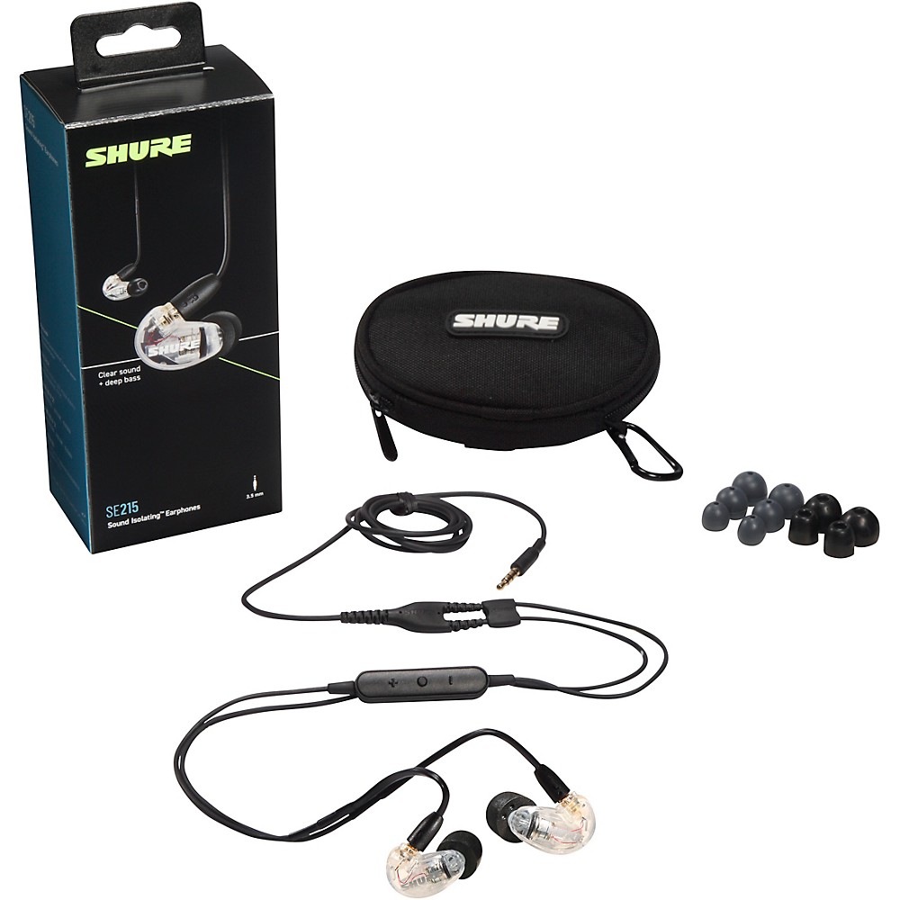 Shure Se215 Sound Isolating Earphones Crystal Clear Ebay 5365