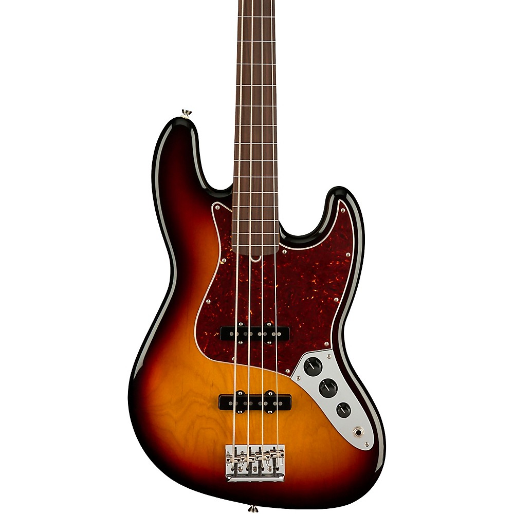 Fender American Professional II Fretless Jazz Bass Rosewood Fingerboard Sunburst 310490₽