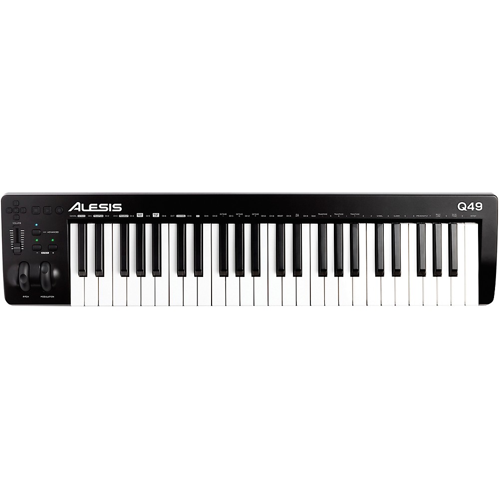 H709\" Alesis Q49 49鍵 MIDIキーボード 製品情報：Q49：Alesis