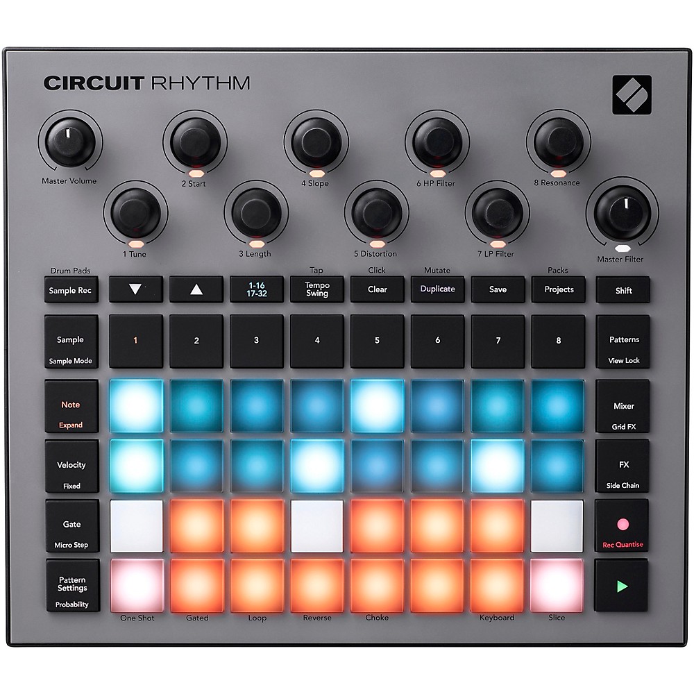 Novation Circuit リズムマシン【最終お値下げ】 Novation Circuit Rhythm Standalone Sampler | eBay