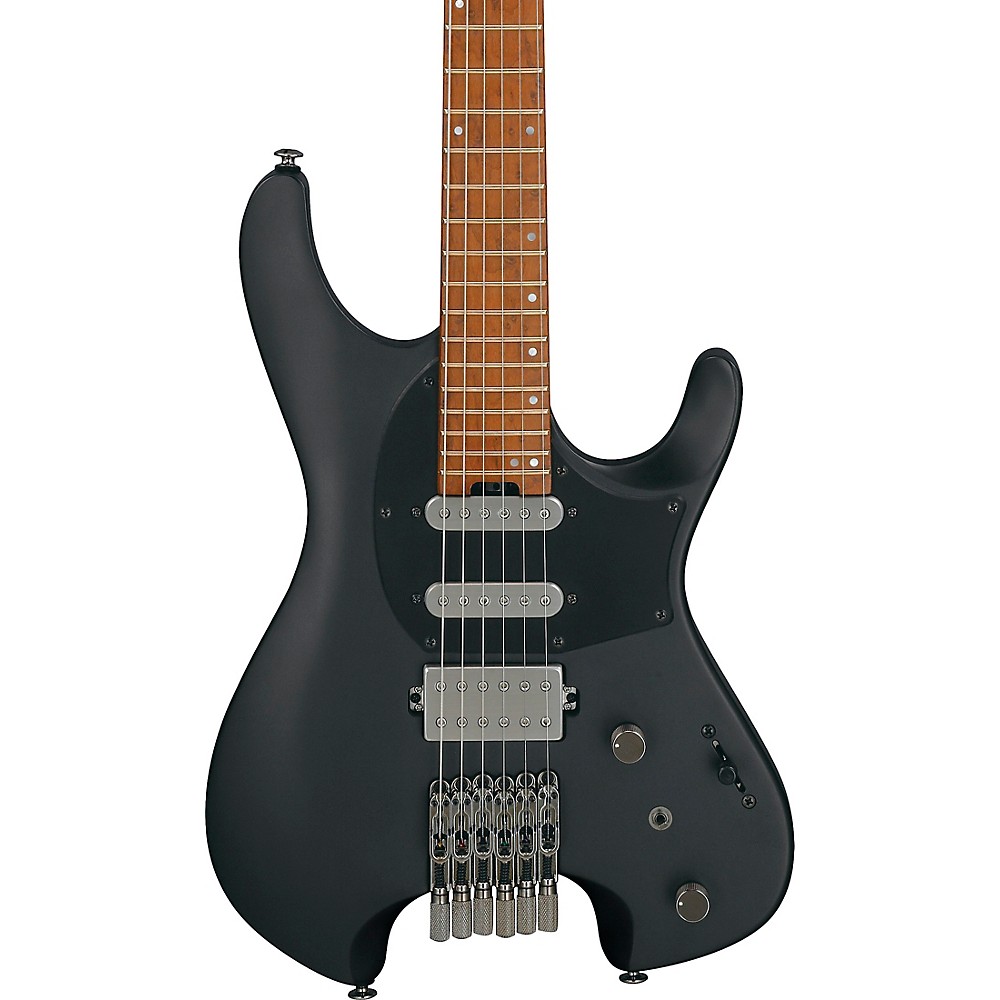 Ibanez Q54 Q Headless 6-String Electric Guitar Black Flat | eBay