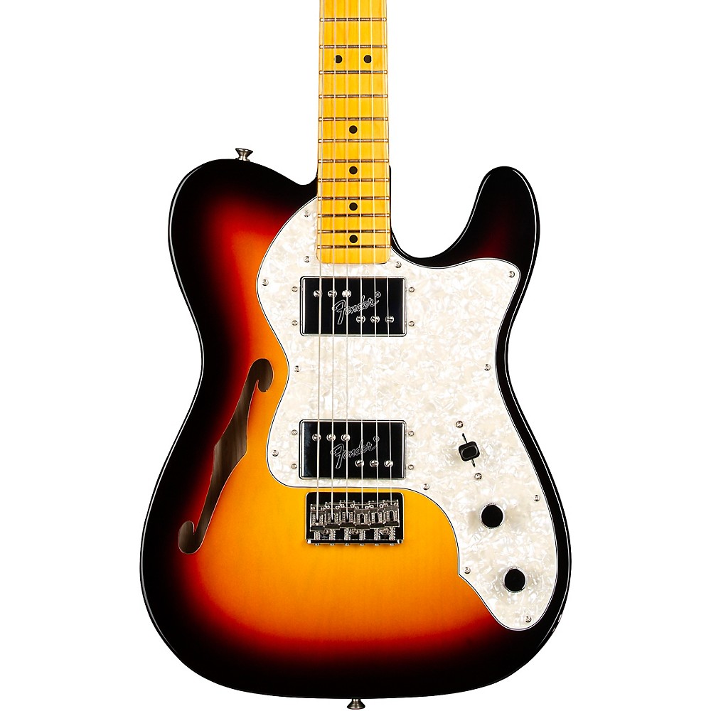 Fender American Vintage II 1972 Telecaster Thinline Guitar 3-Color Sunburst