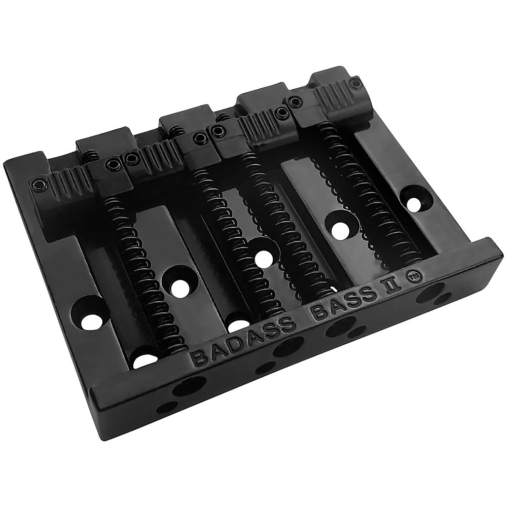 Leo Quan Badass II 4-String Bass Bridge, Grooved Saddles Black | eBay