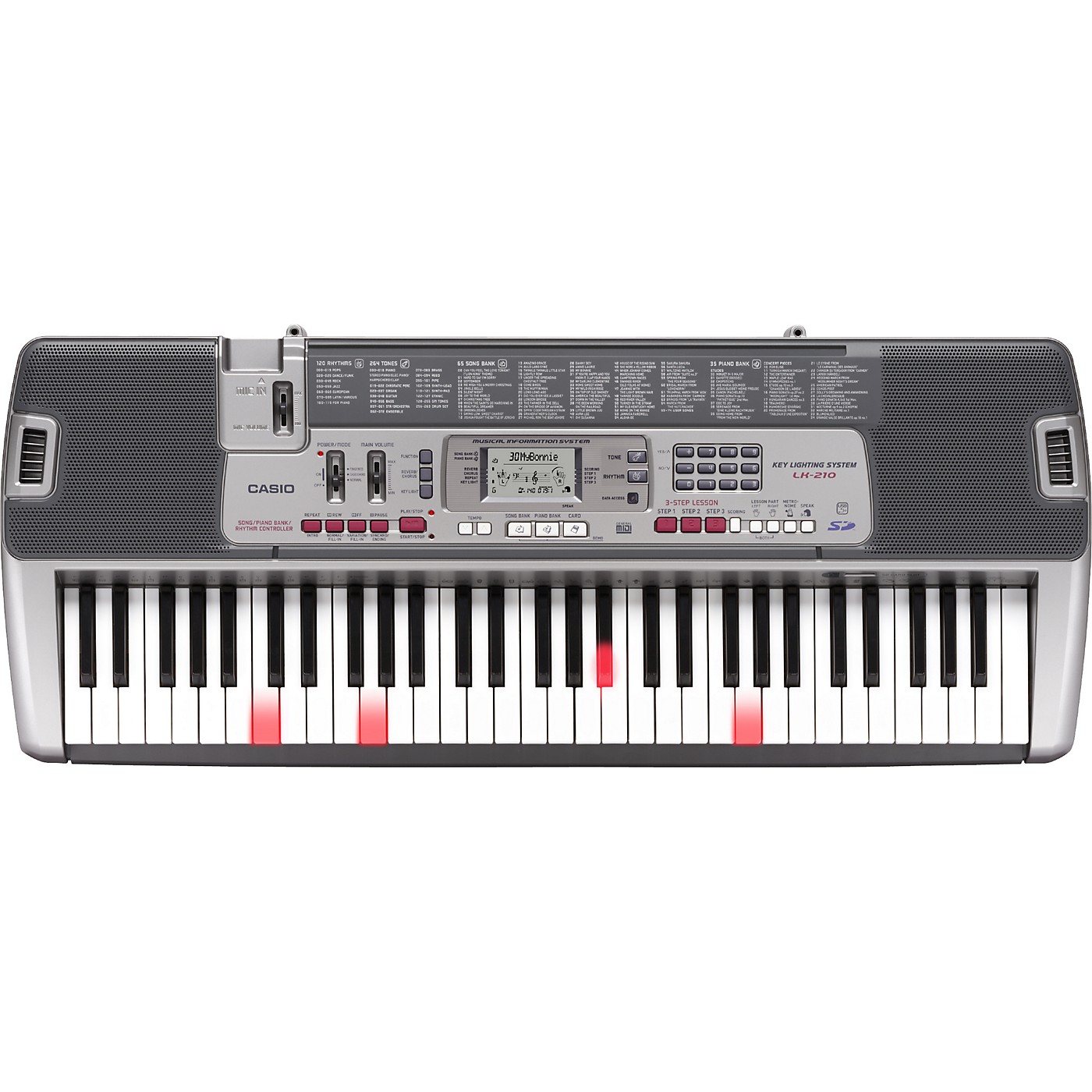 Casio Lk210 Keyboard Woodwind Brasswind