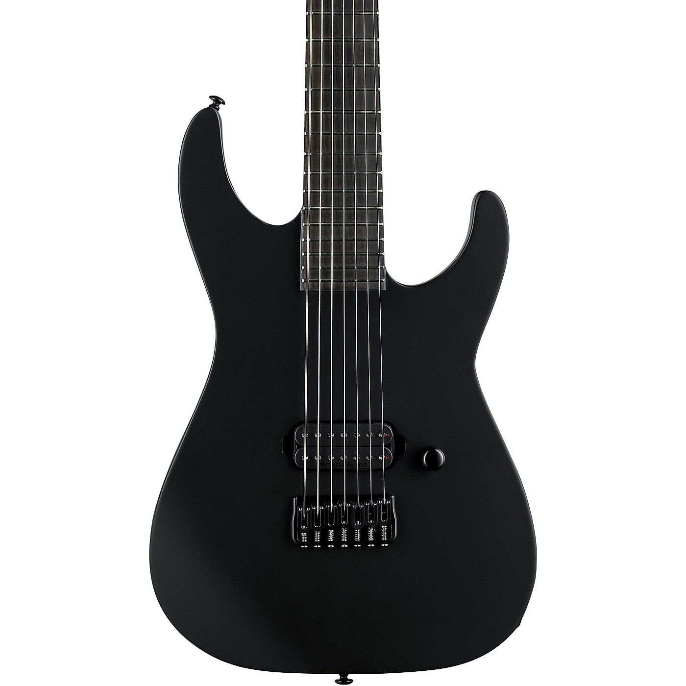 ESP LTD M-7HT BARITONE Black Metal Electric Guitar thumbnail