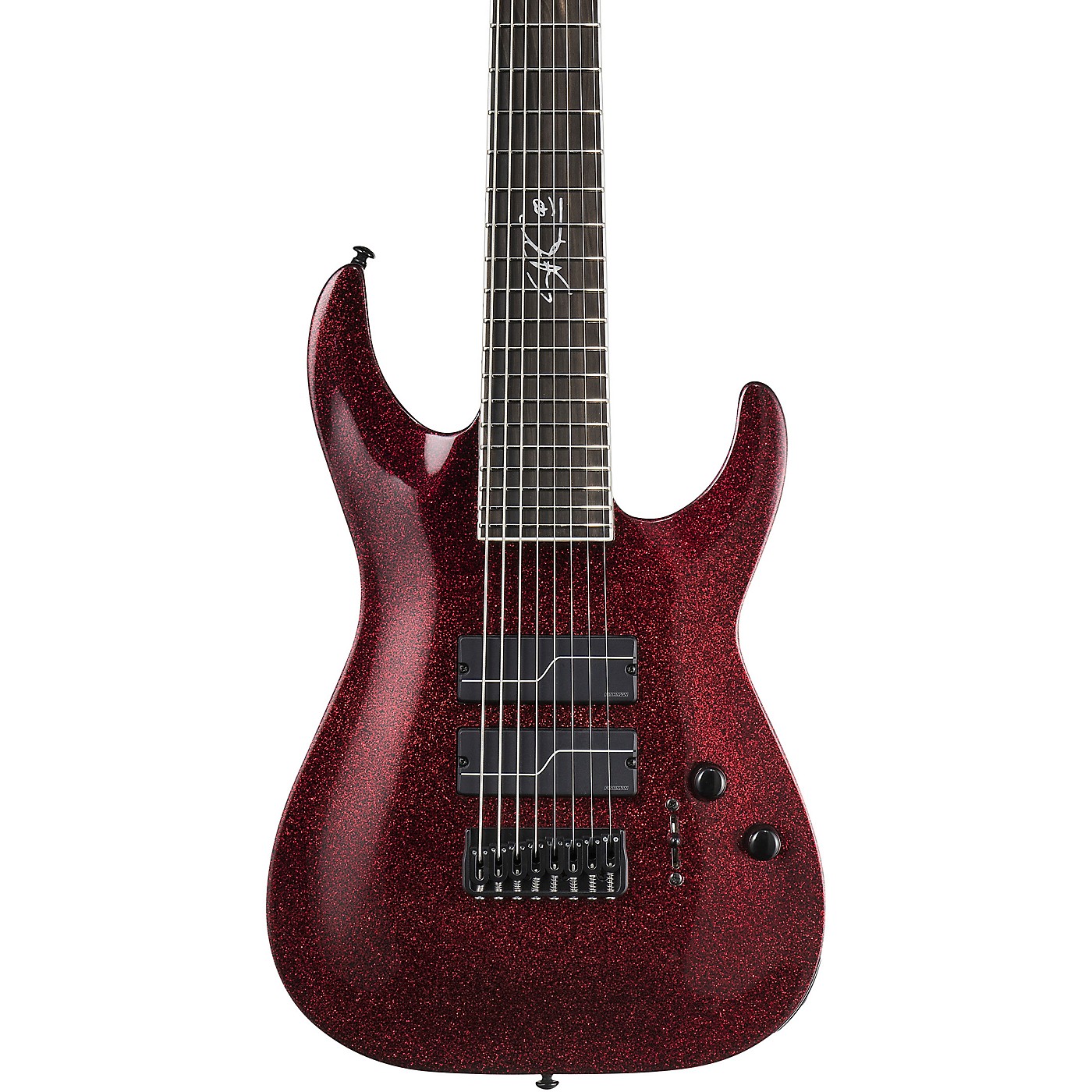 ESP LTD Stef Carpenter SC-608 Baritone Electric Guitar thumbnail