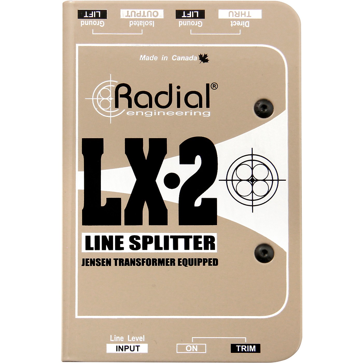 Radial Engineering LX-2 Line-Level Splitter and Attenuator thumbnail