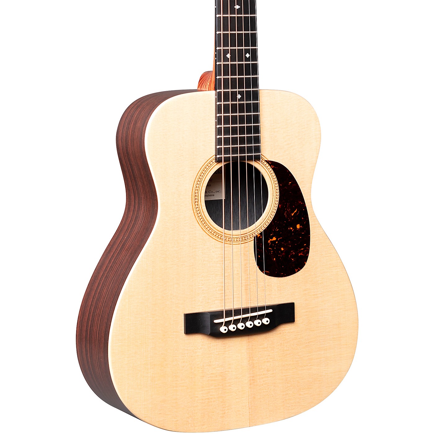 Martin LX1RE Little Martin With Rosewood HPL Acoustic-Electric Guitar thumbnail