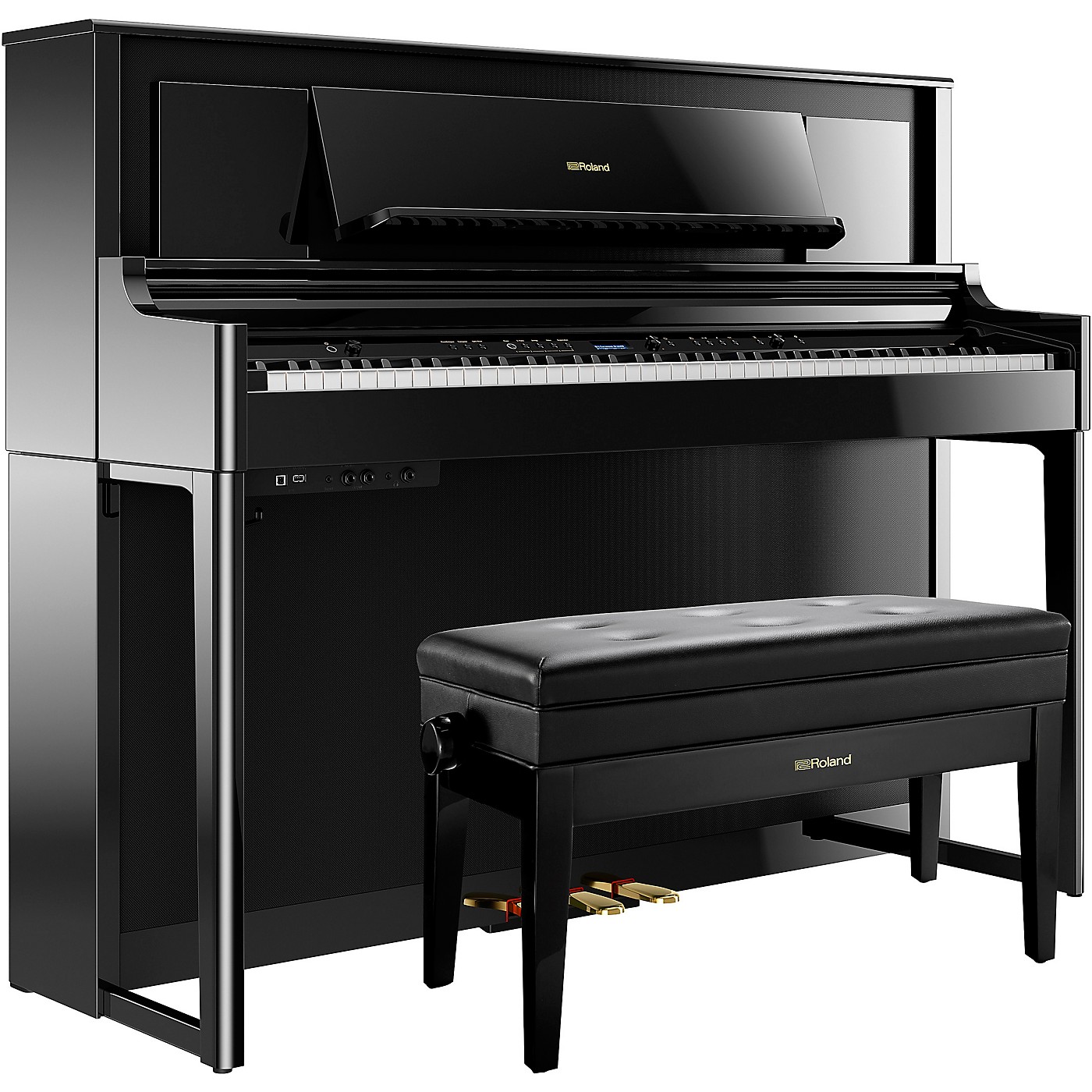 Roland LX706 Premium Digital Upright Piano With Bench thumbnail