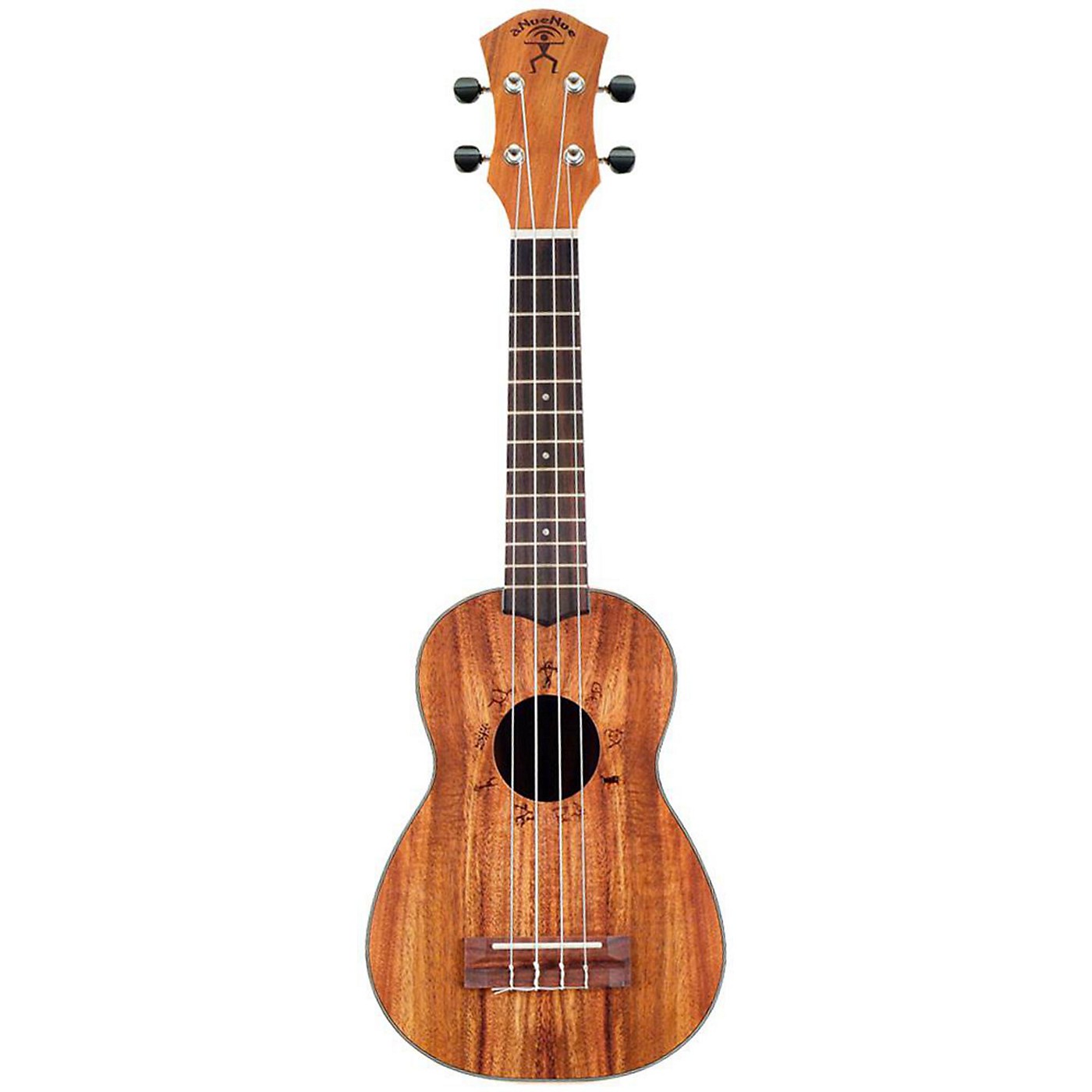 Anuenue Lani I Koa Soprano Ukulele Woodwind & Brasswind
