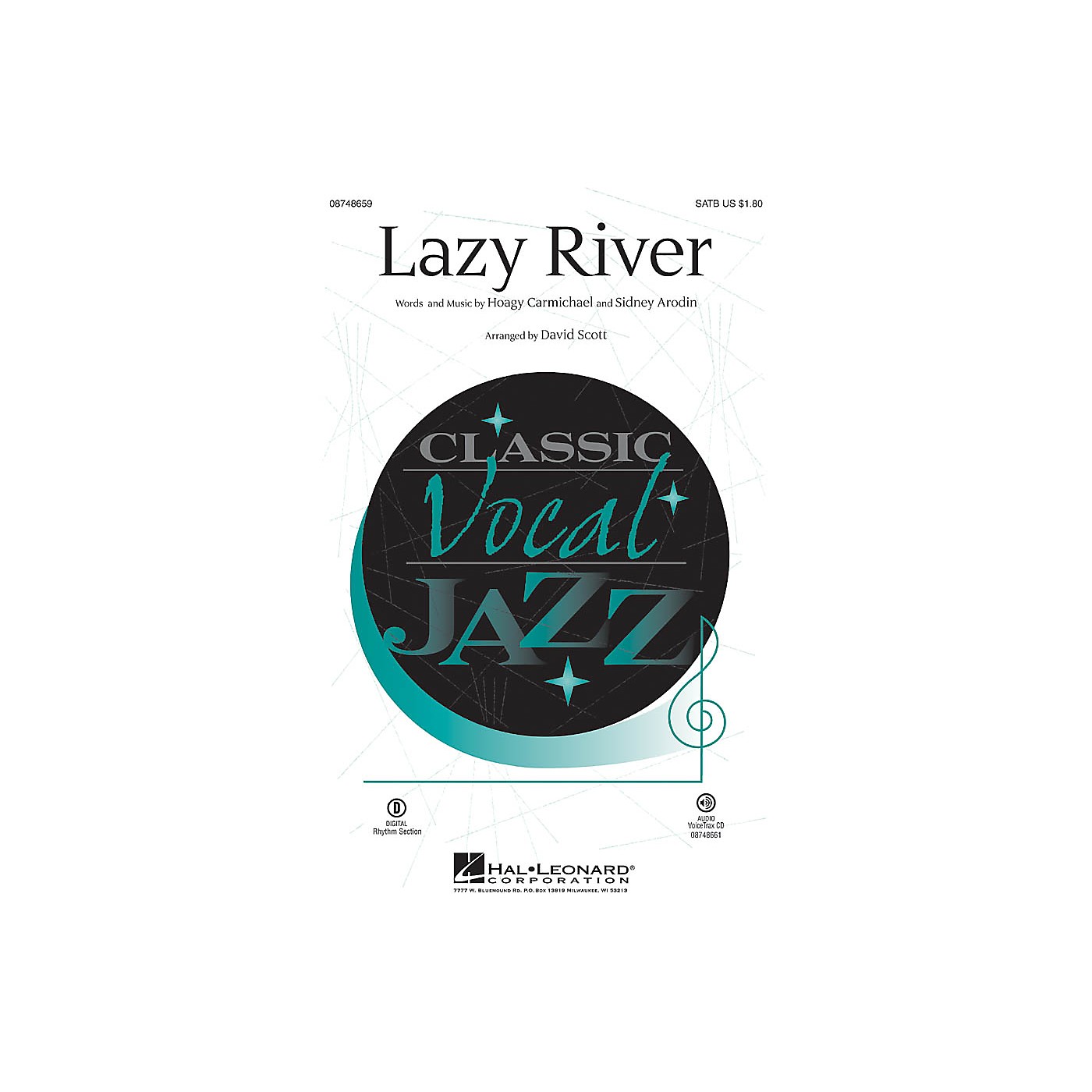 Hal Leonard Lazy River SATB arranged by David Scott thumbnail