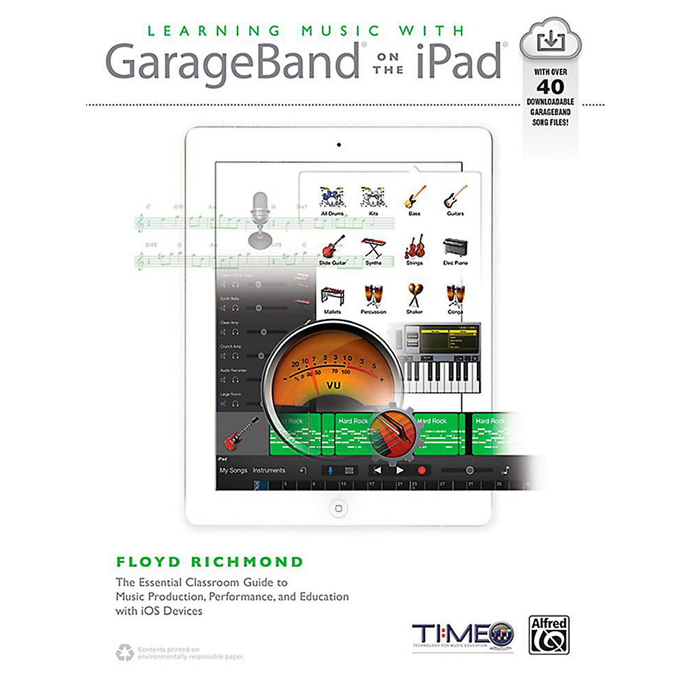 Alfred Learning Music with GarageBand on the iPad - Book thumbnail