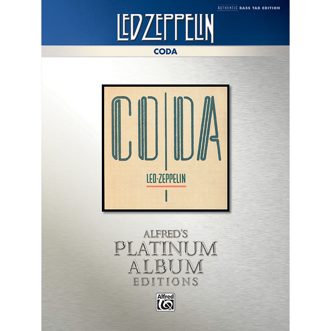 Alfred Led Zeppelin - Coda Platinum Bass Guitar TAB Book thumbnail