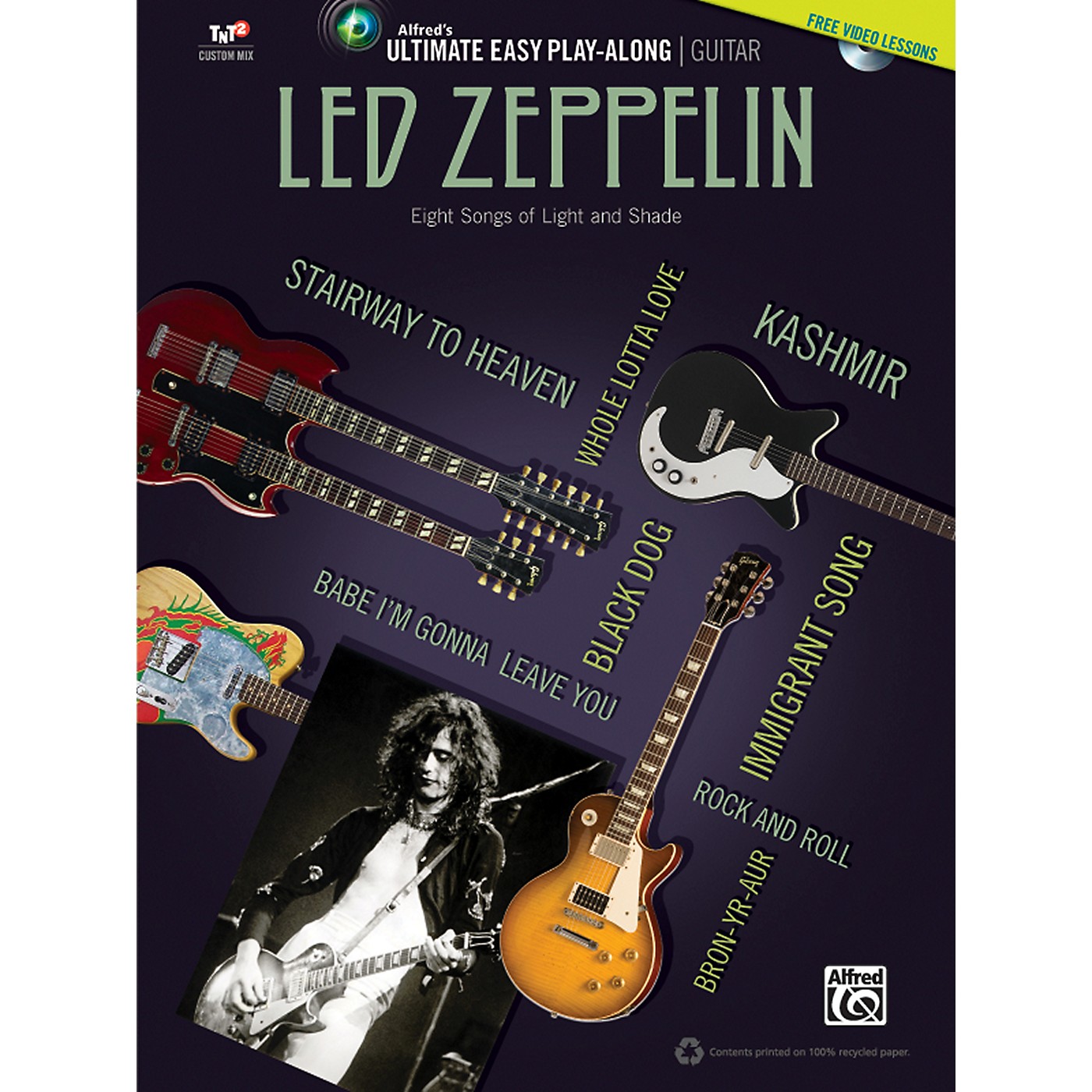 Alfred Led Zeppelin - Ultimate Easy Guitar Play-Along (Book & DVD) thumbnail
