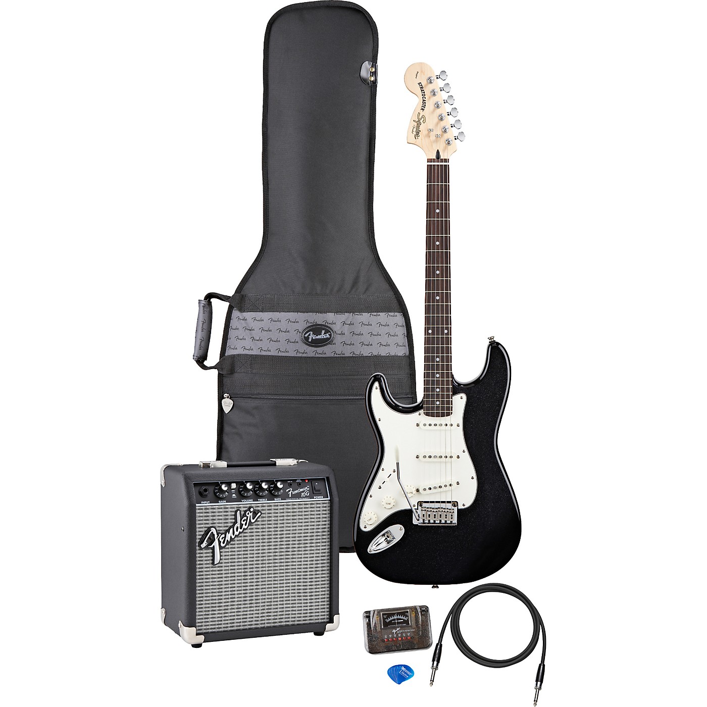 Fender Left Handed Standard Strat Electric Guitar Pack - Woodwind ...