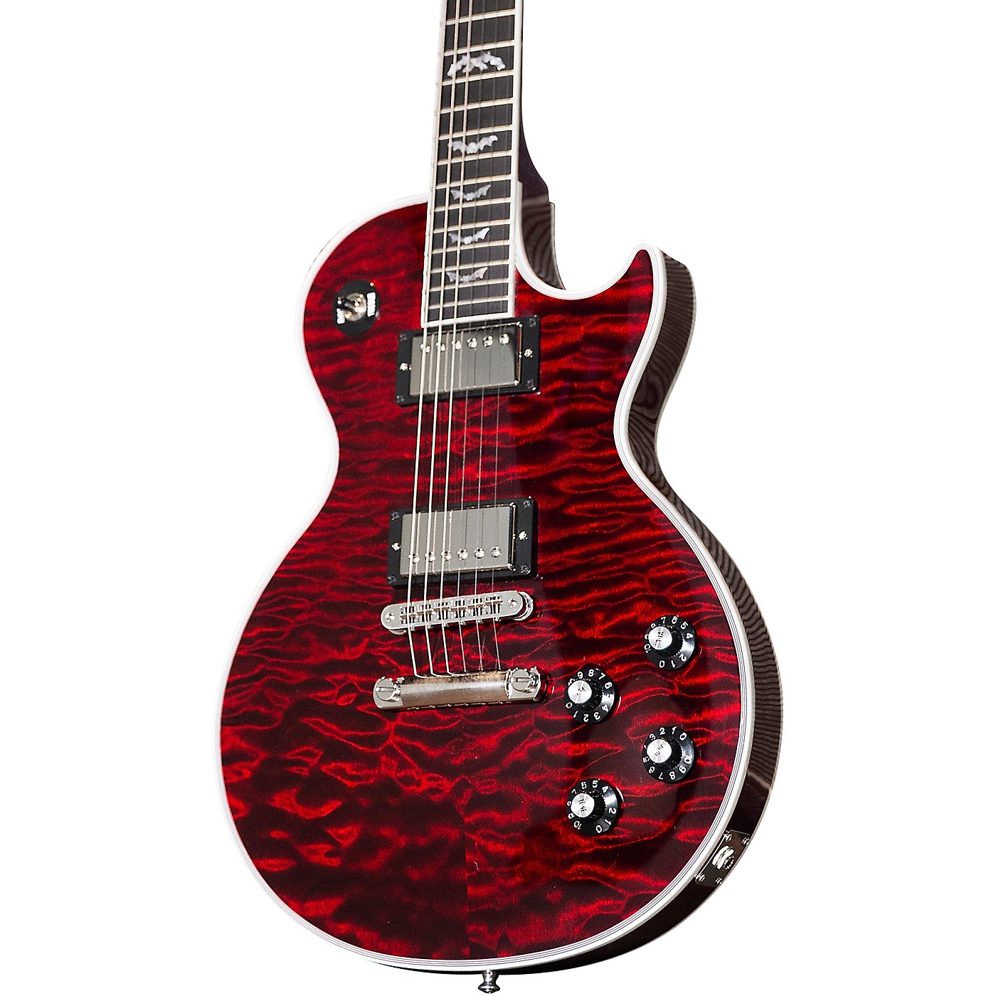 Gibson Custom Les Paul Custom Bats in Flight Electric Guitar - Woodwind ...