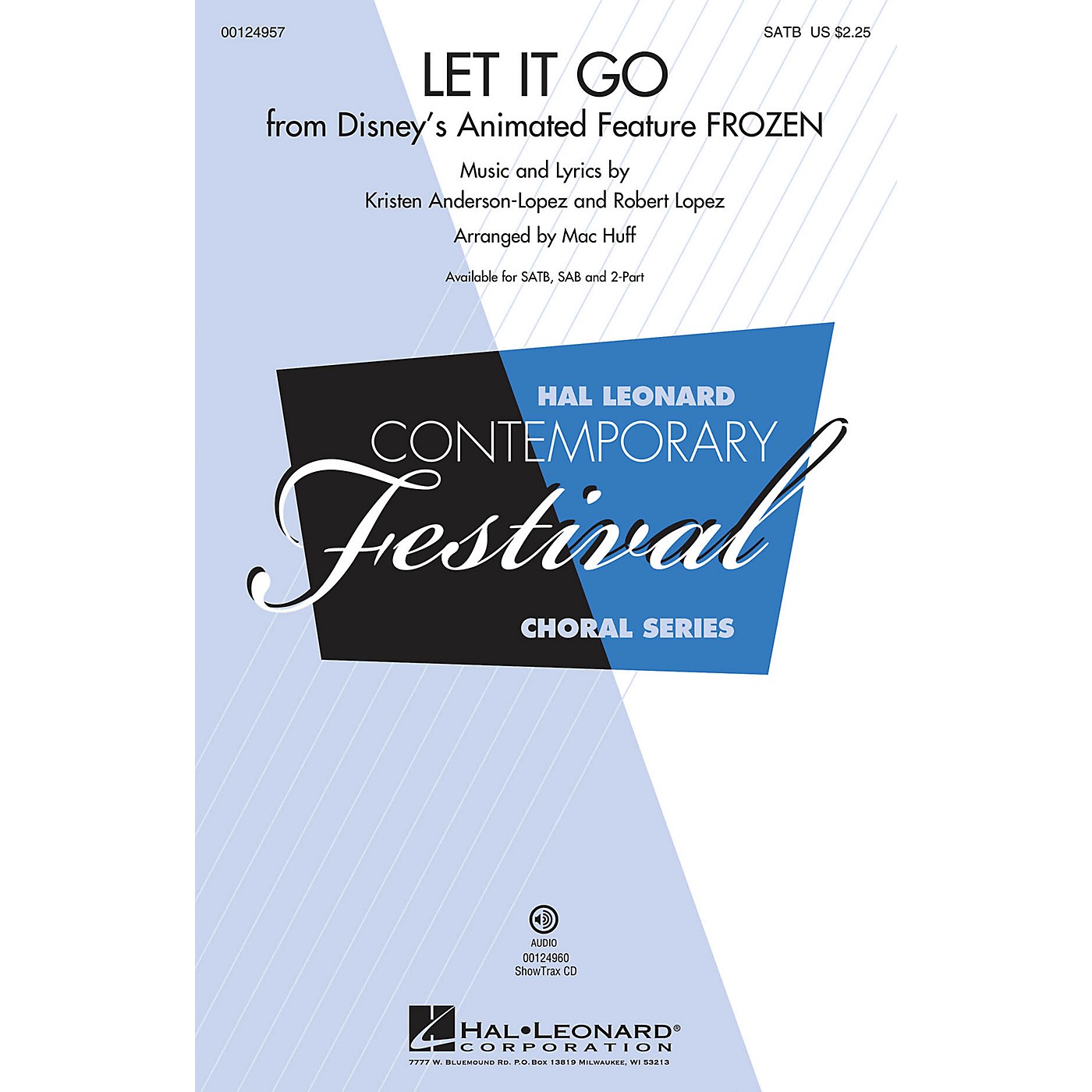 Hal Leonard Let It Go (from Frozen) (from Frozen) SSA Arranged by Mac Huff thumbnail