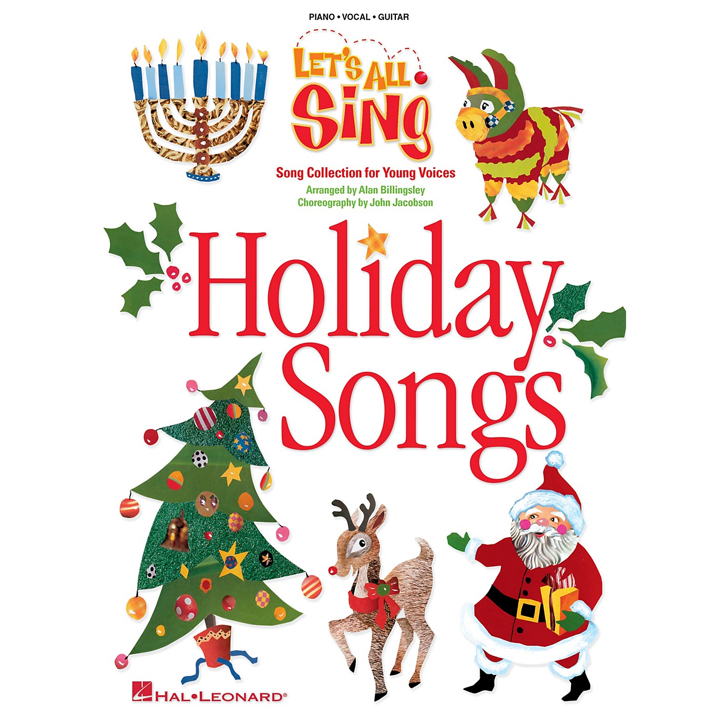 Hal Leonard Let's All Sing Holiday Songs (Song Collection for Young Voices) ShowTrax CD Arranged by Alan Billingsley thumbnail