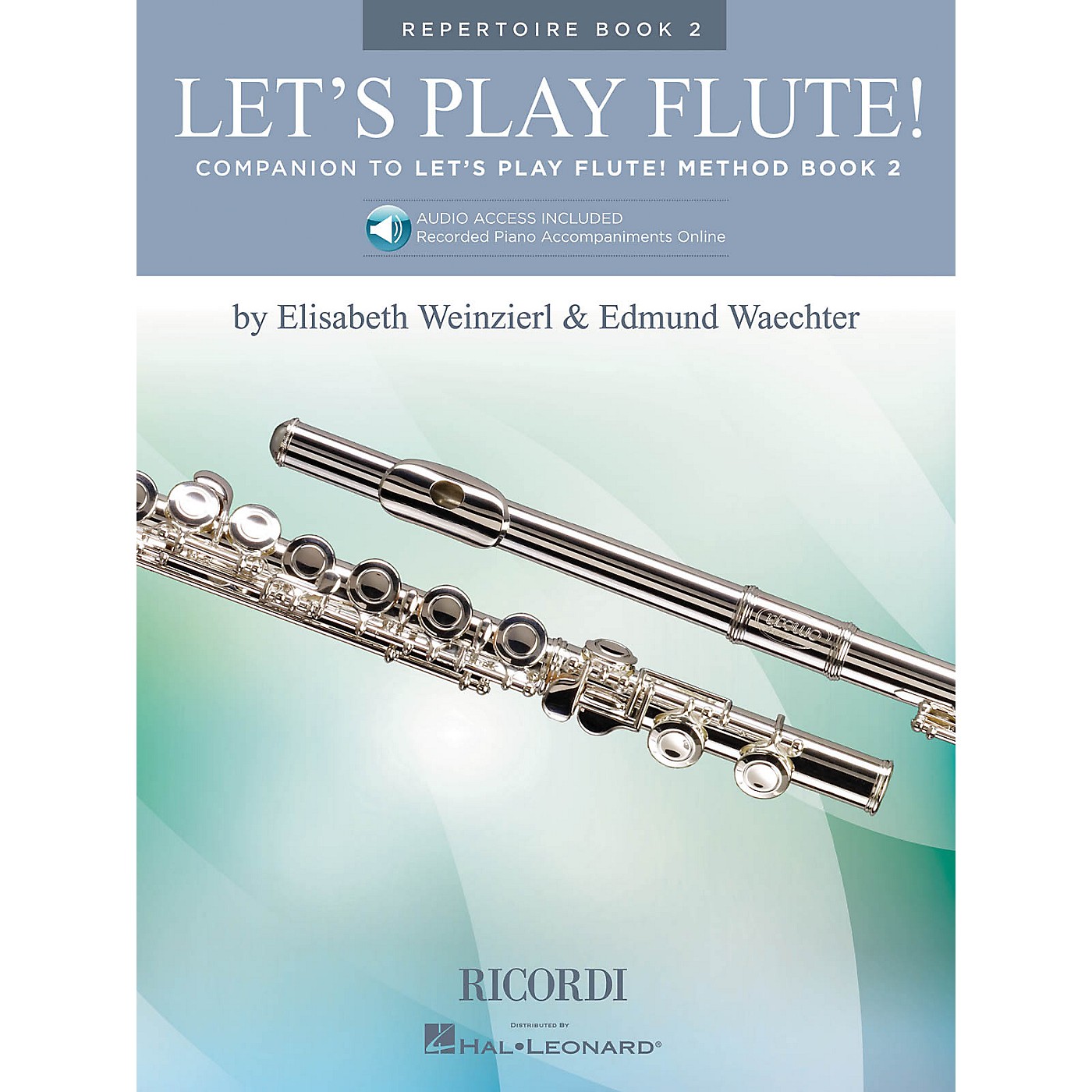 Ricordi Let's Play Flute! - Repertoire Book 2 Woodwind Method Series Softcover Audio Online thumbnail