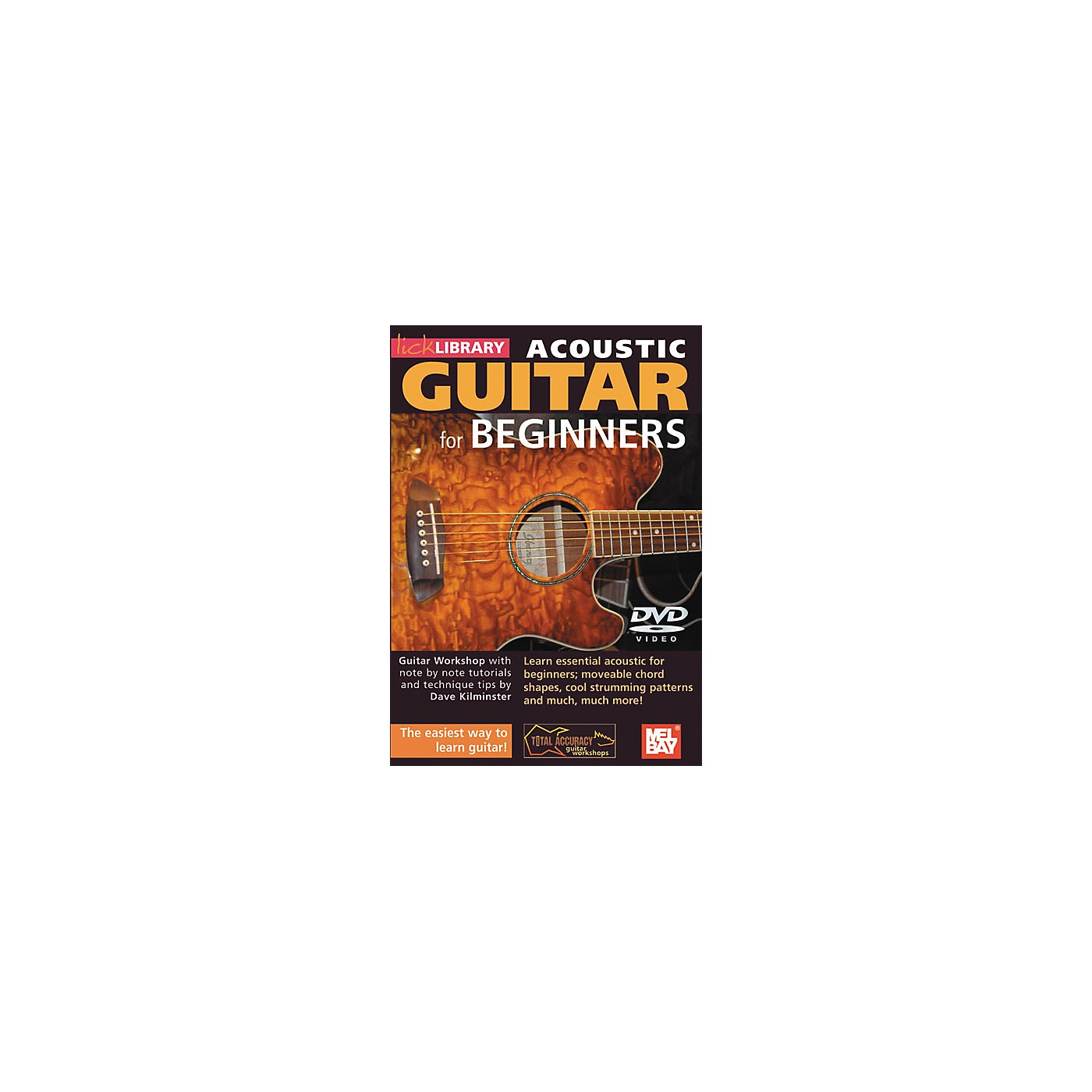 Mel Bay Lick Library Acoustic Guitar for Beginners DVD thumbnail