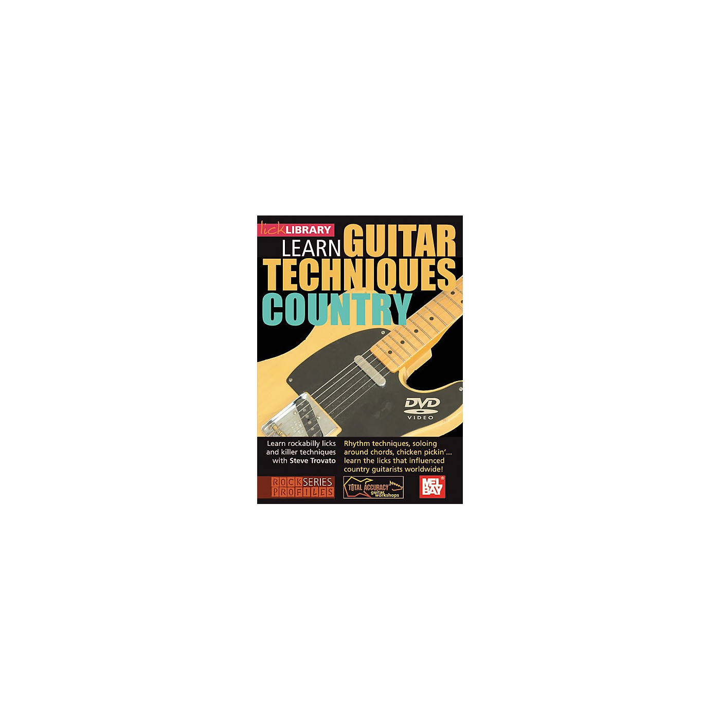 Mel Bay Lick Library Learn Guitar Techniques: Country DVD thumbnail