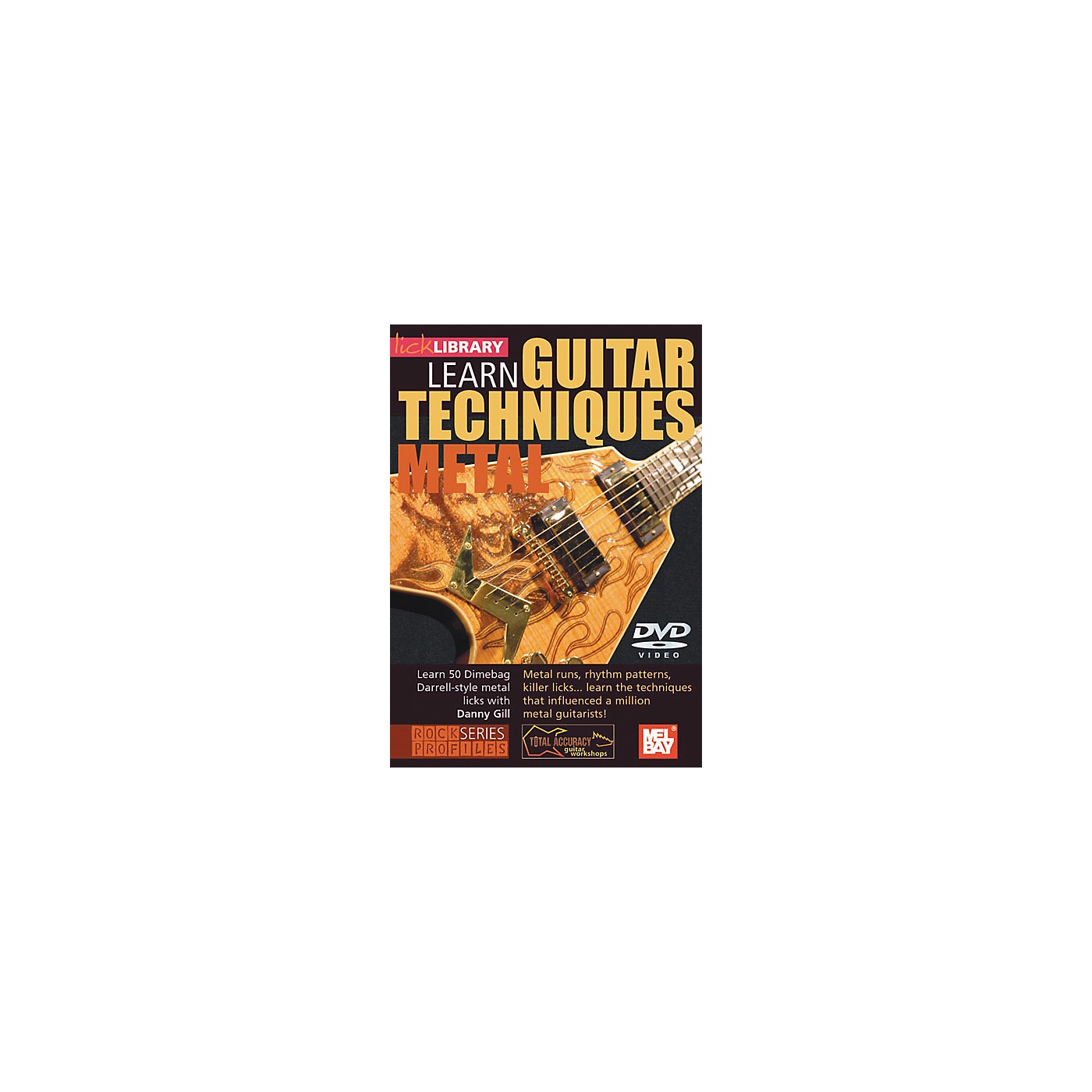 Mel Bay Lick Library Learn Guitar Techniques: Metal Dimebag Darrell Style DVD thumbnail