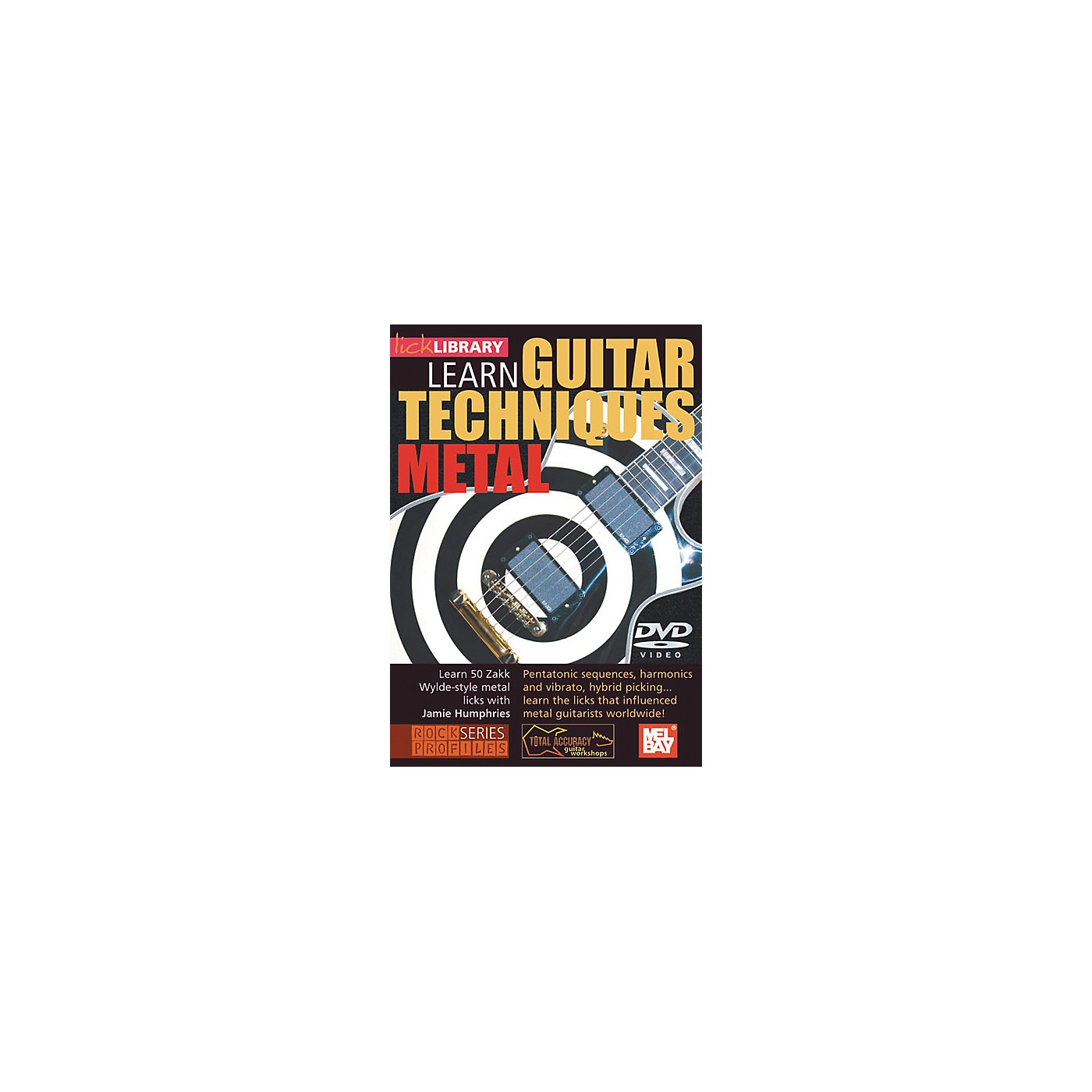 Mel Bay Lick Library Learn Guitar Techniques: Metal Zakk Wylde Style DVD thumbnail