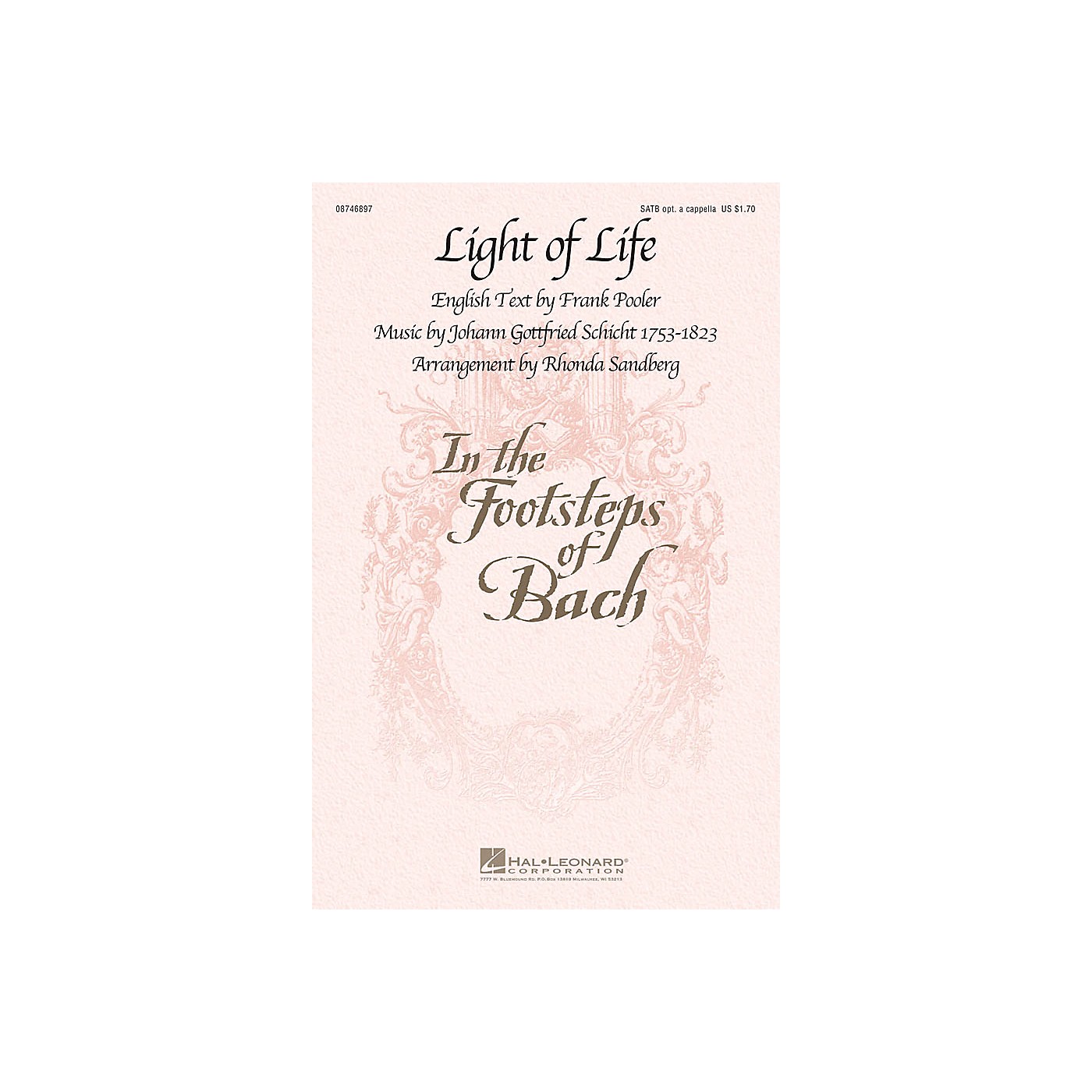 Hal Leonard Light of Life SATB arranged by Rhonda Sandberg thumbnail