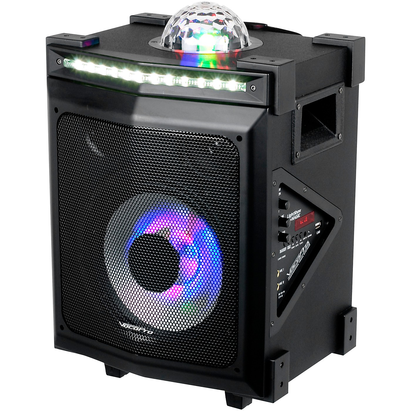 Vocopro LightShow Magic Battery-Powered Karaoke System with LED Lights and Bluetooth thumbnail