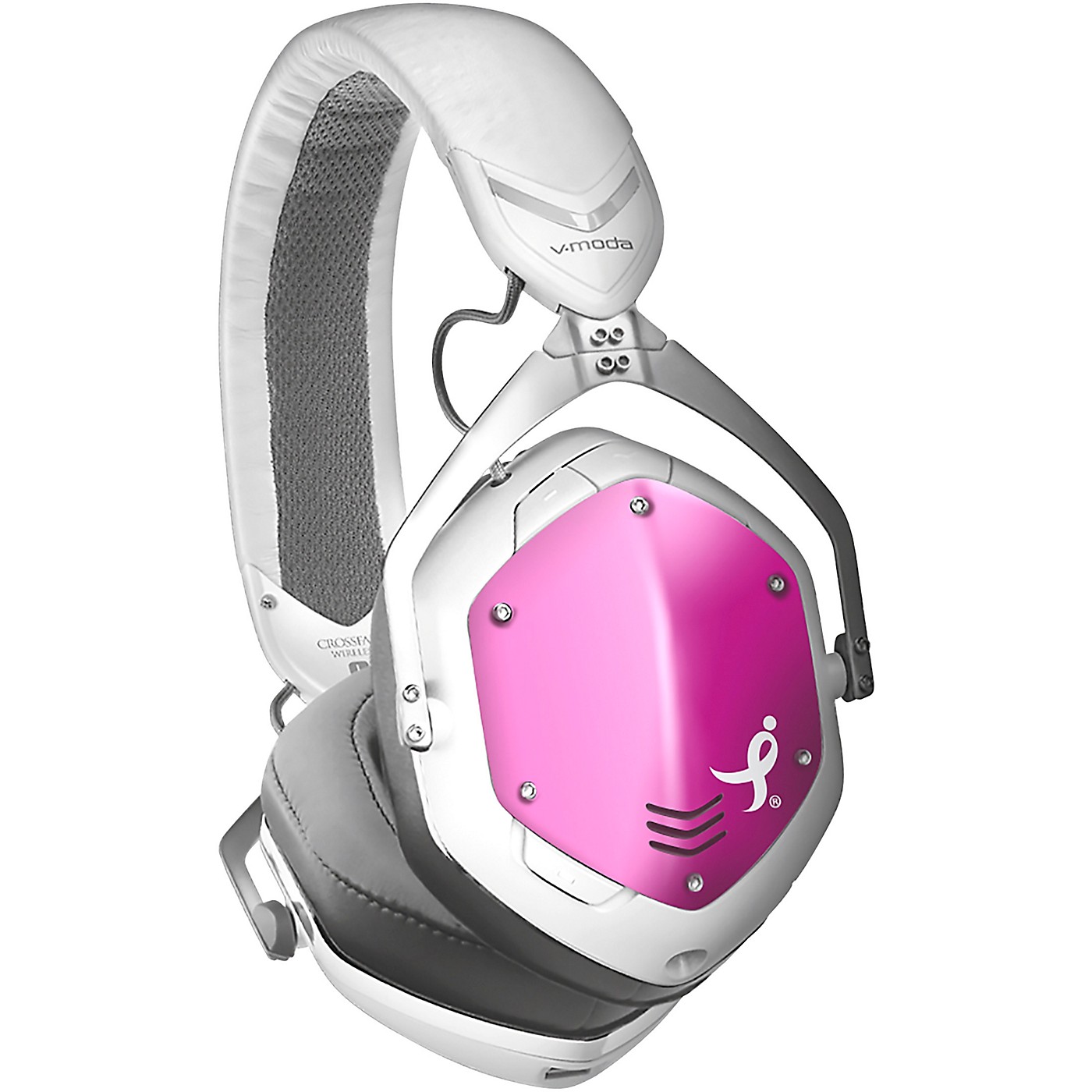 V-MODA Limited-Edition Crossfade 2 Wireless Codex Susan G. Komen Bluetooth Over-Ear Headphone thumbnail
