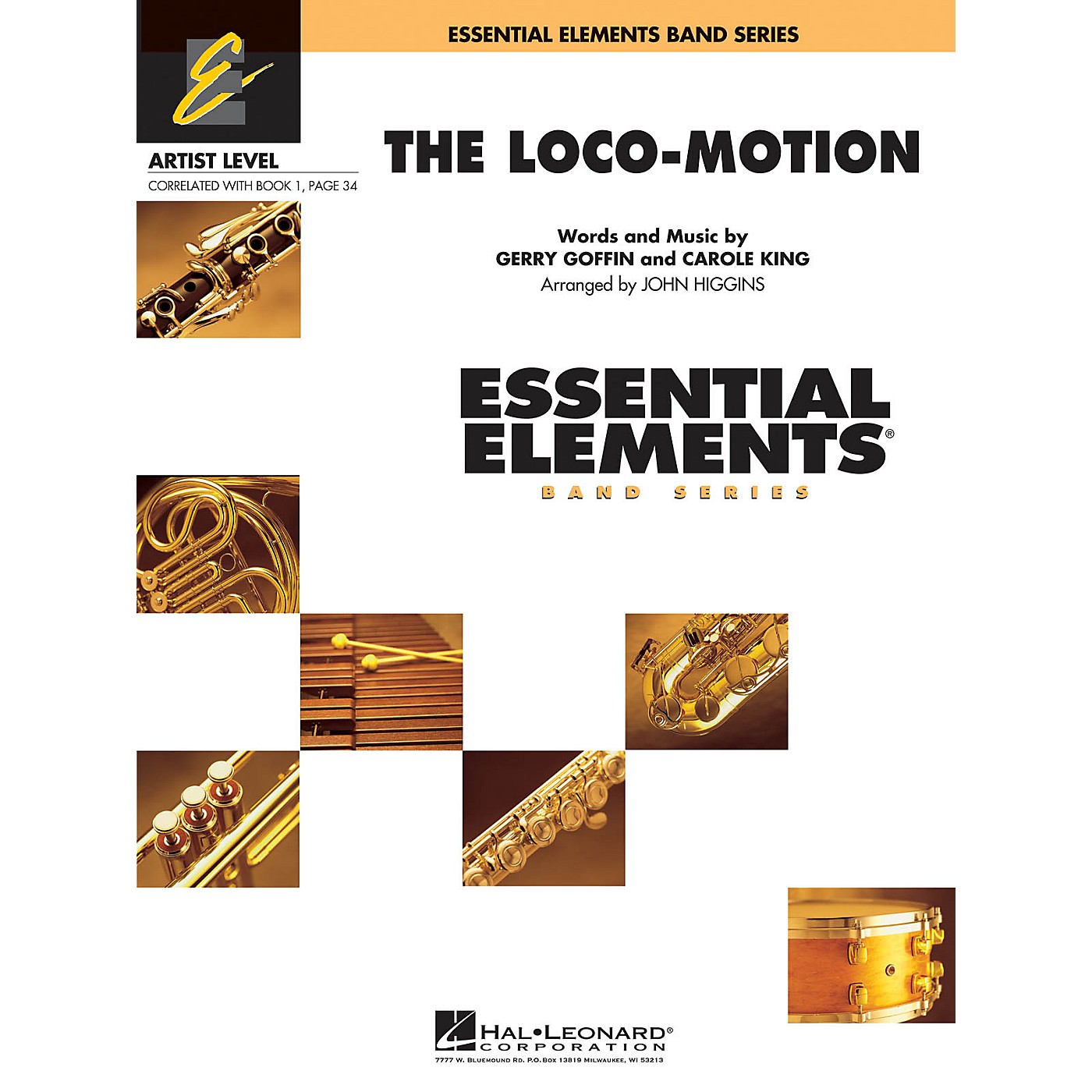 Hal Leonard Loco-motion, The Concert Band Level 1 by Little Eva Arranged by John Higgins thumbnail