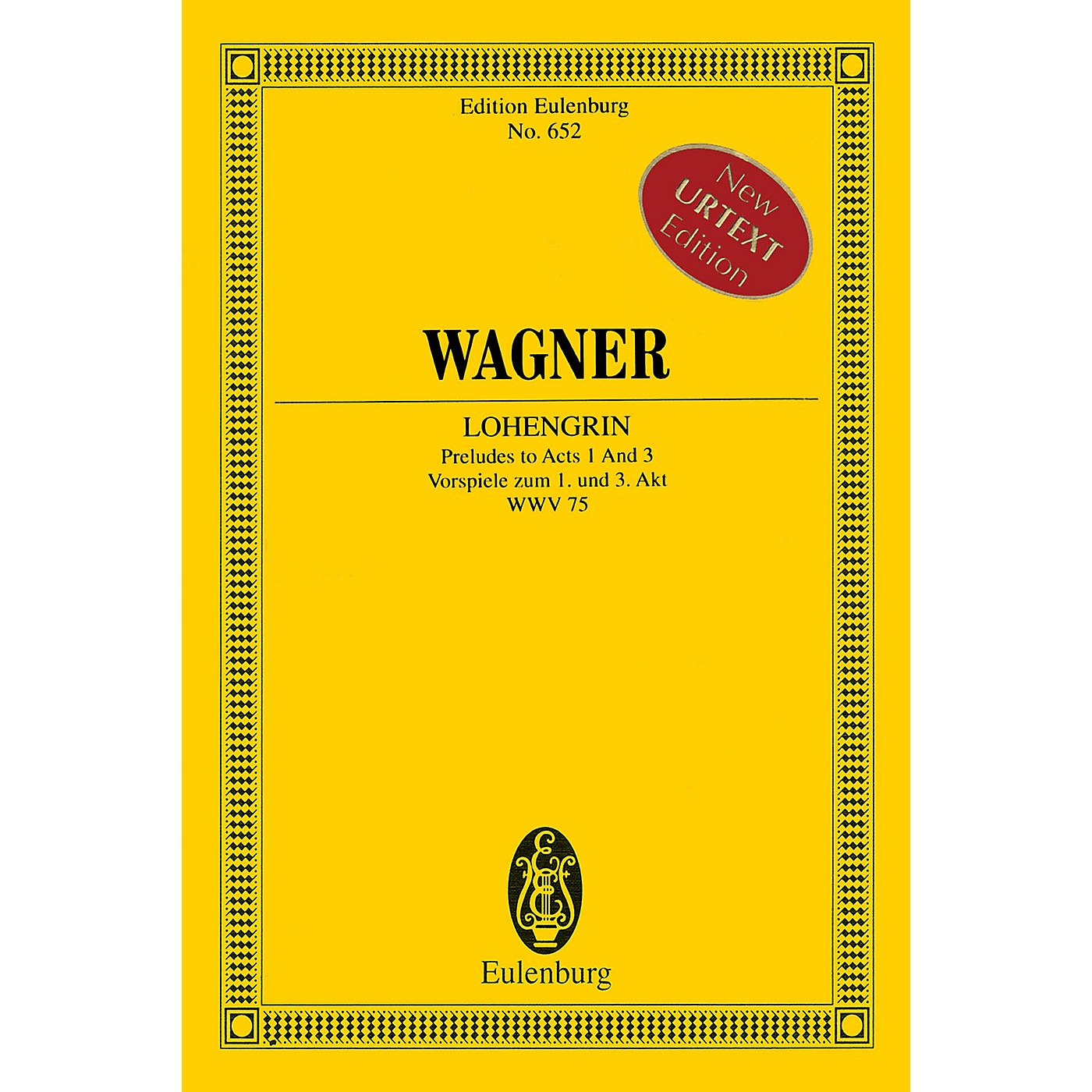 Eulenburg Lohengrin - Preludes to Acts 1 and 3 Schott Series Softcover Composed by Richard Wagner thumbnail