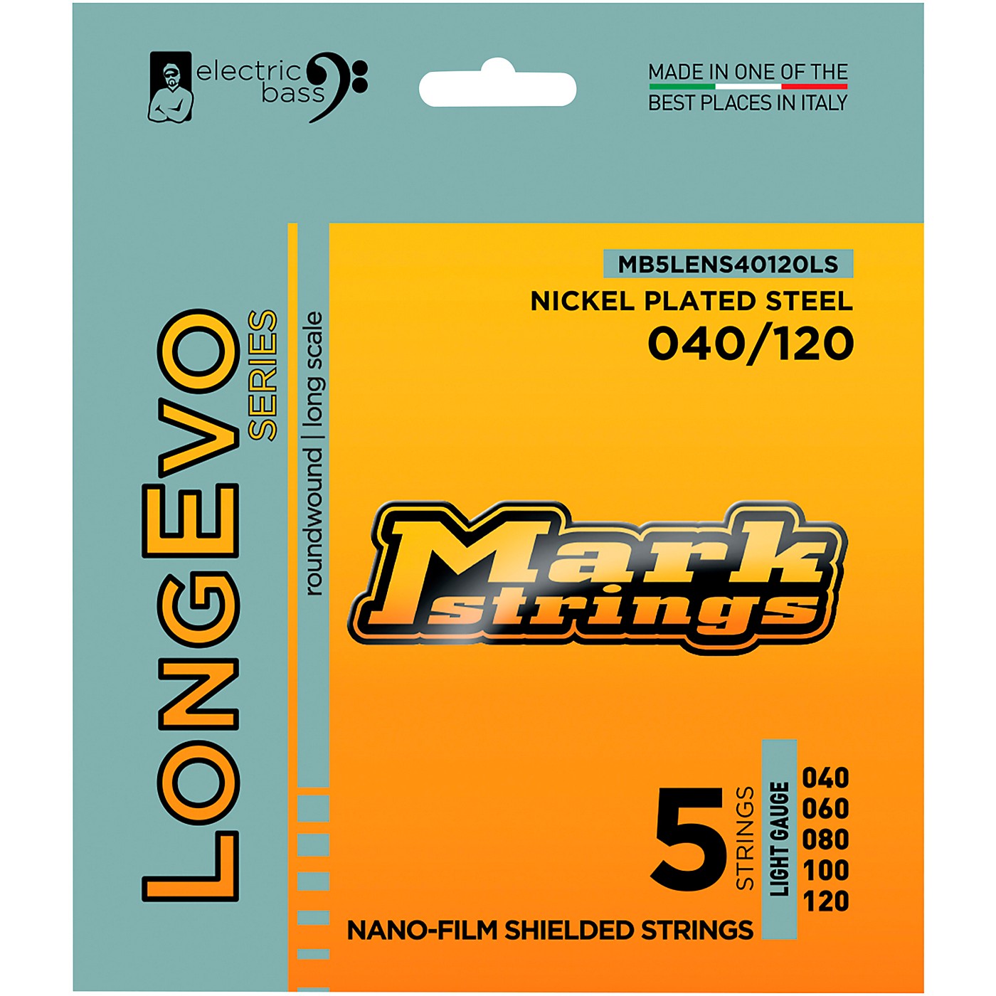 Markbass Longevo Series Nano Film Electric Bass Nickel Plated Steel 5 Strings thumbnail