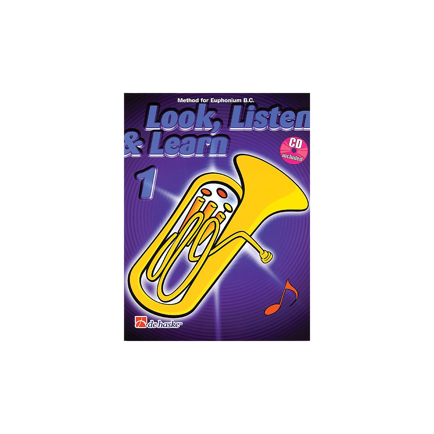 Hal Leonard Look, Listen & Learn - Method Book Part 1 (Euphonium (B.C.)) De Haske Play-Along Book Series thumbnail