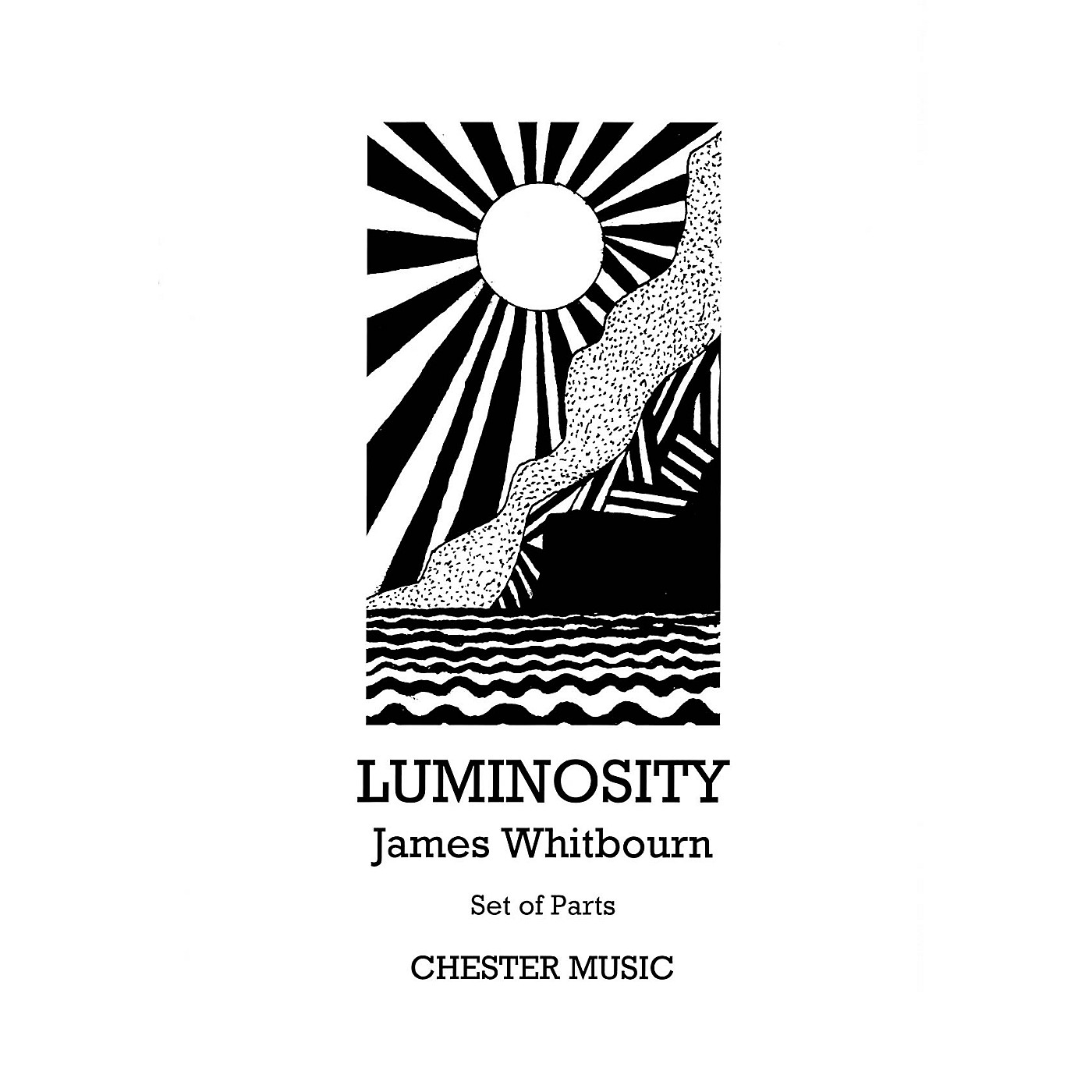Music Sales Luminosity (SATB with viola, tanpura, tam-tam and organ parts) Parts Composed by James Whitbourn thumbnail