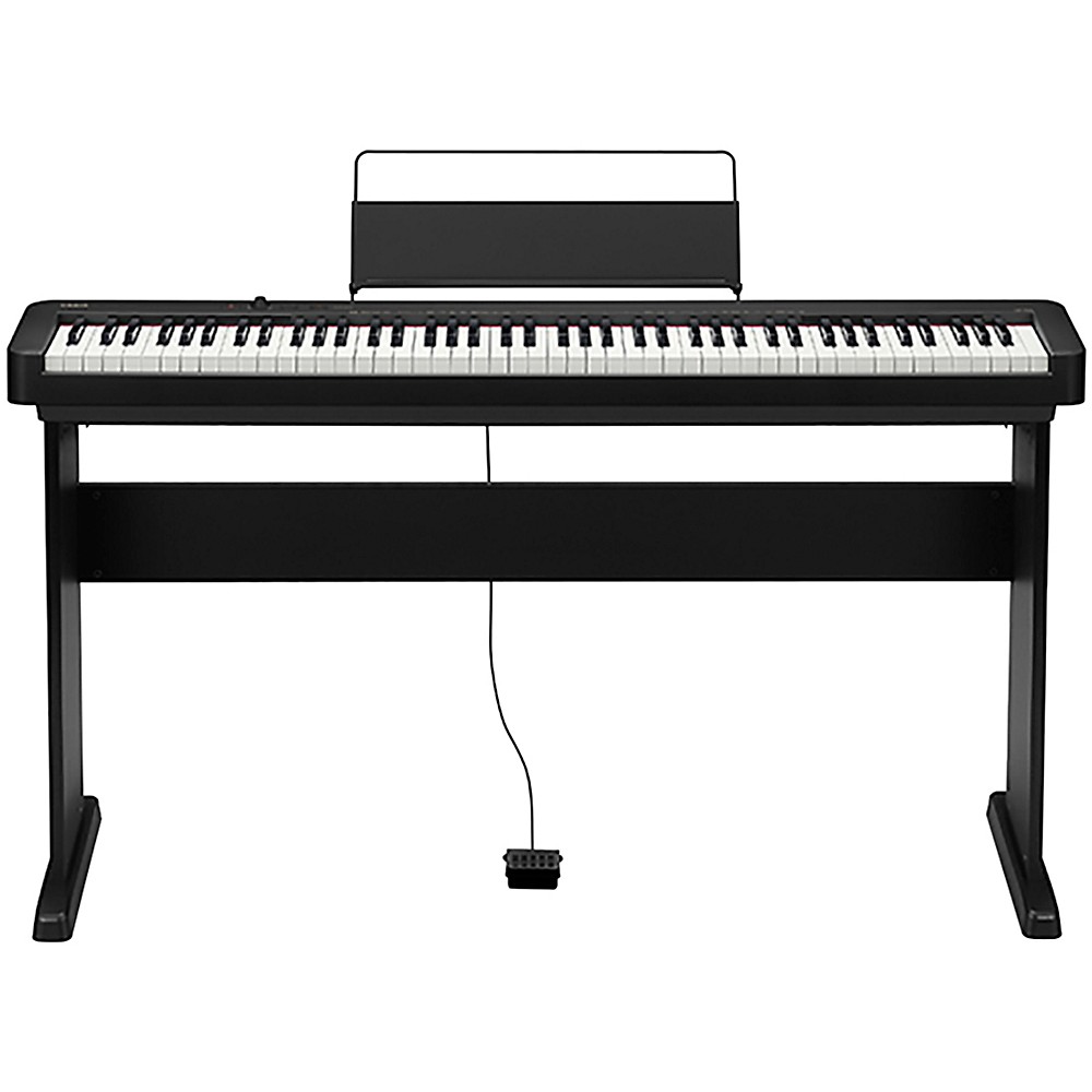 Casio CDP-S160 Digital Piano with CS-46 Stand Black