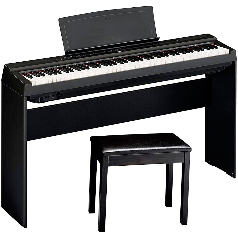 t*f様 ヤマハ YAMAHA P-125aB ブラック Yamaha P-125ABLB Digital Piano With Wooden Stand and Bench | eBay