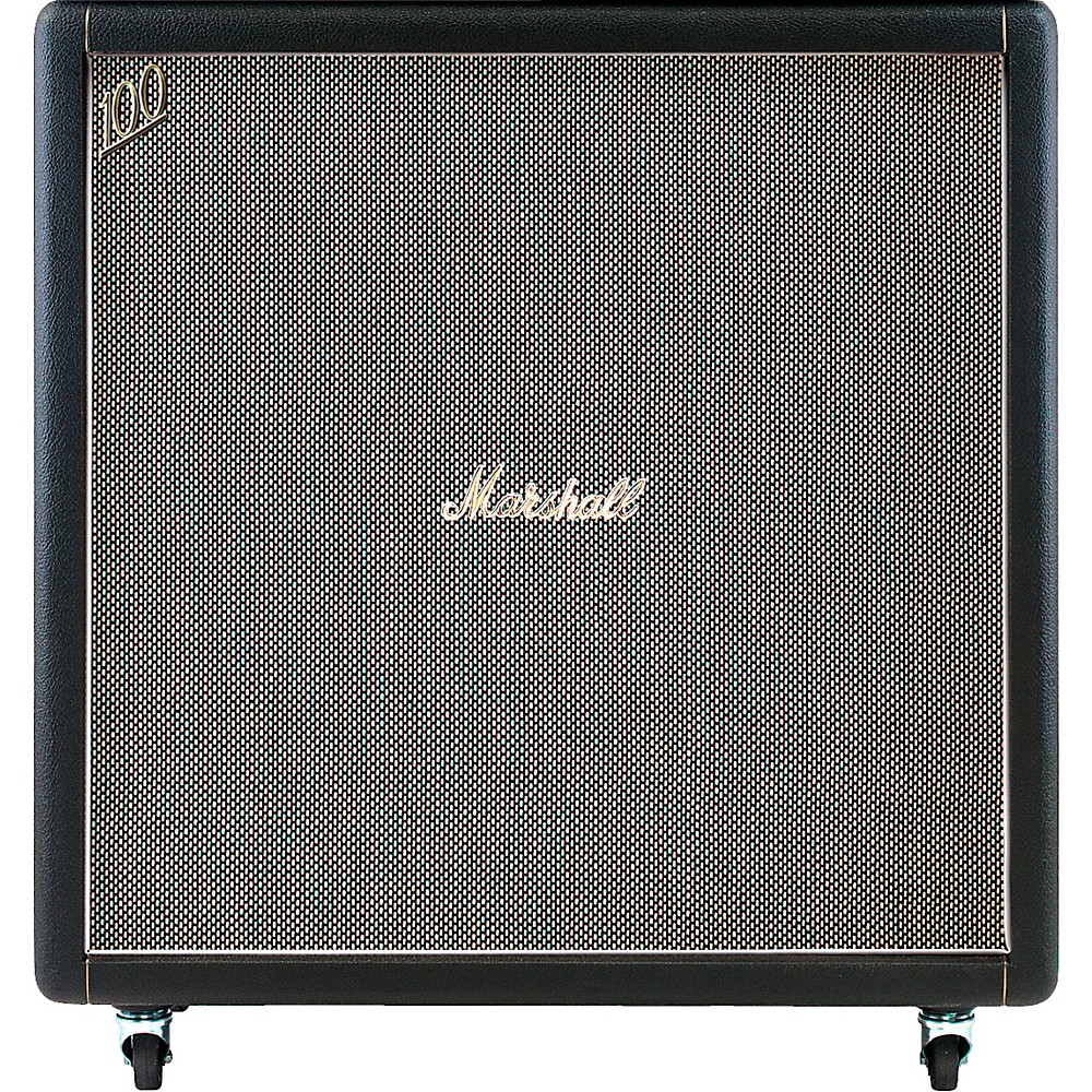 Marshall 1960BHW 120W 4x12 Handwired Straight Guitar Speaker Cabinet Black