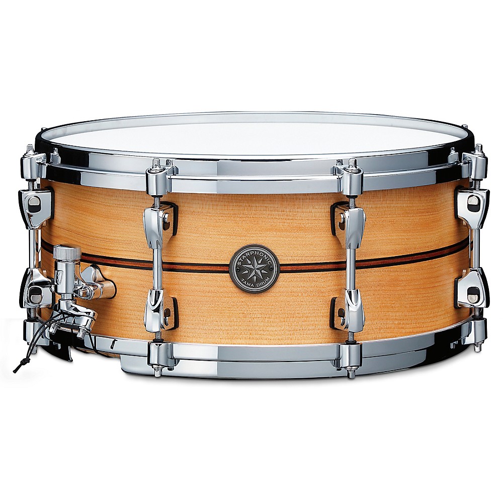 TAMA Starphonic Spruce Snare Drum 14 x 6 in. Satin Natural Spruce 